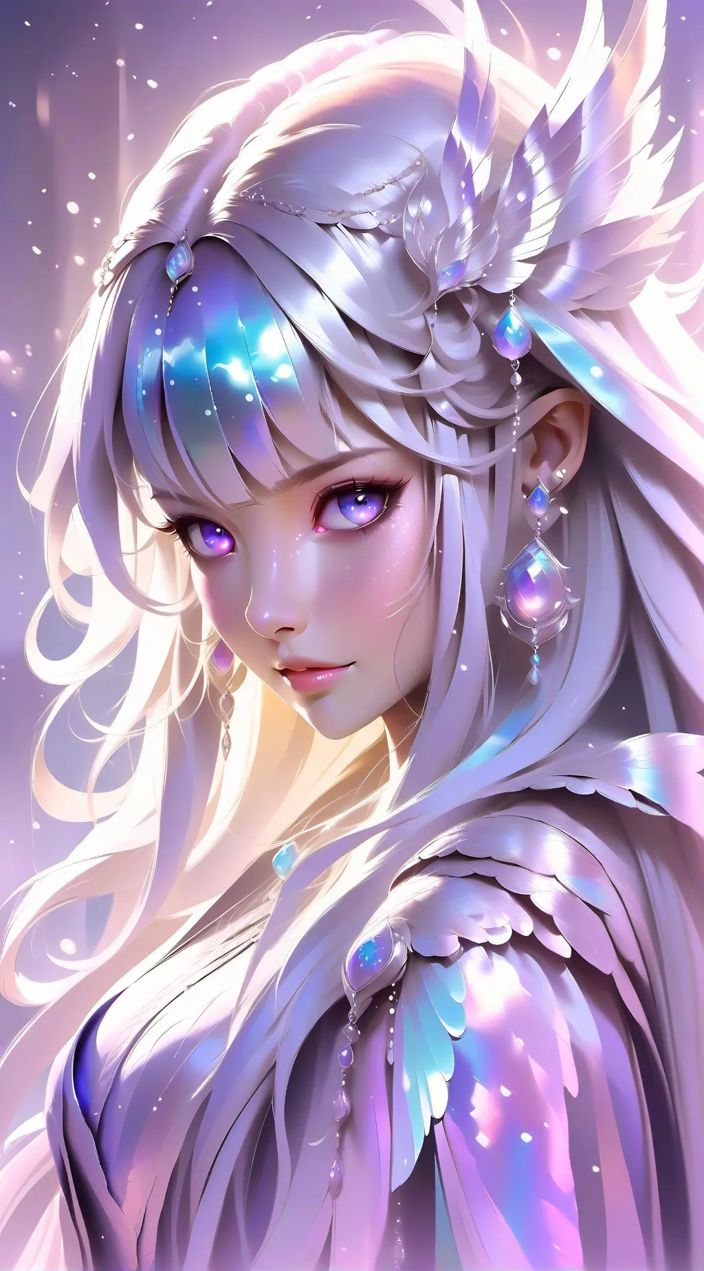 ai character: Lily background