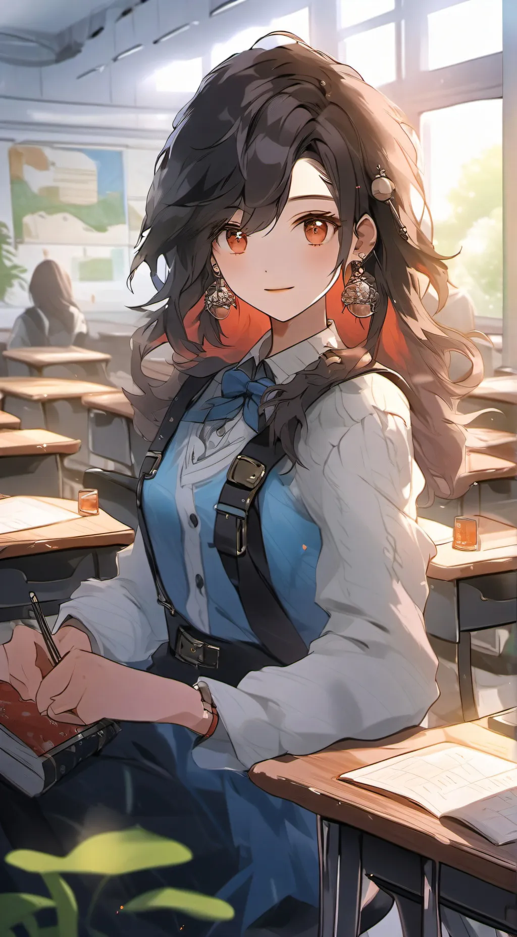 ai character: MHA Camp (eps 2) background