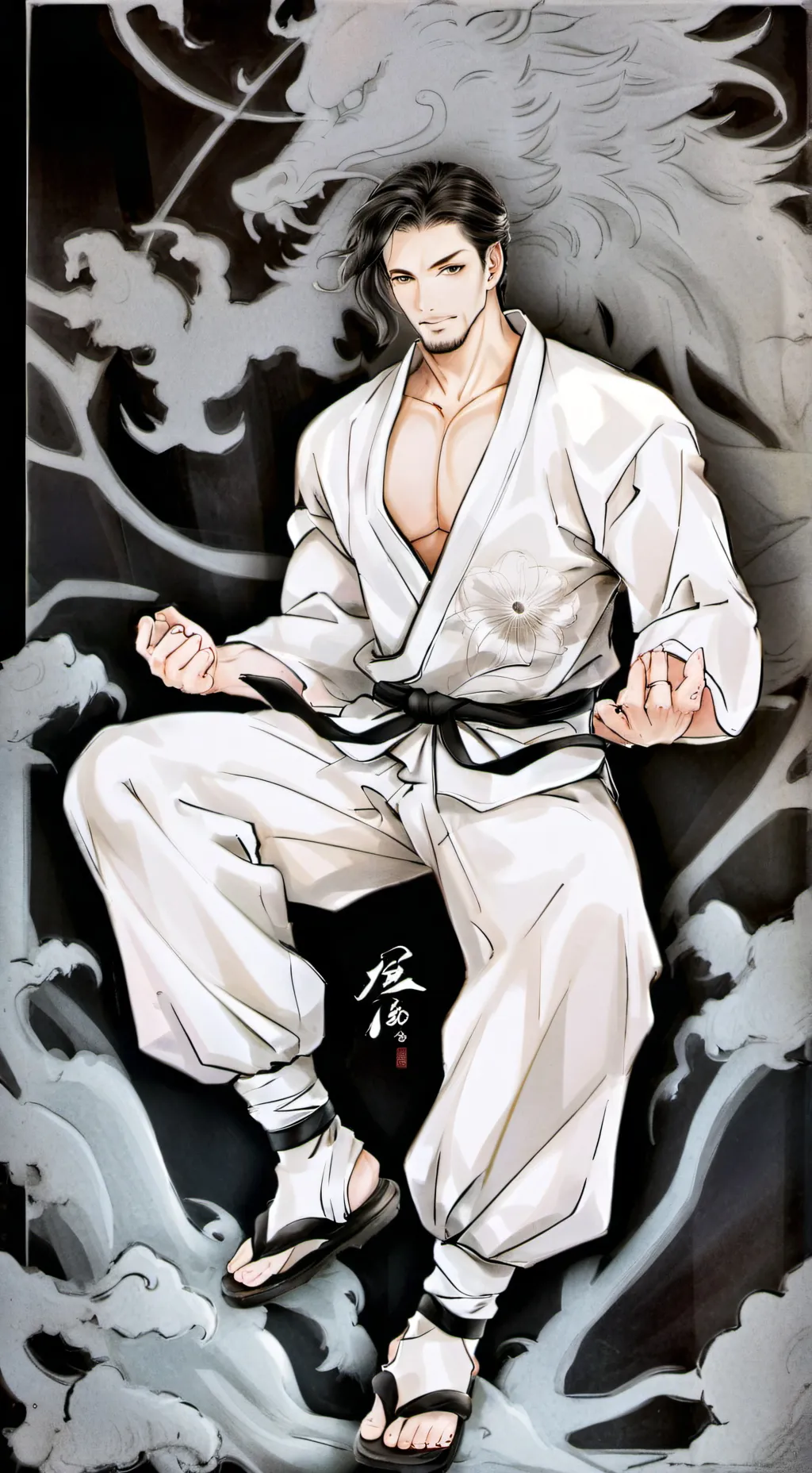 ai character: Gojo (you) background