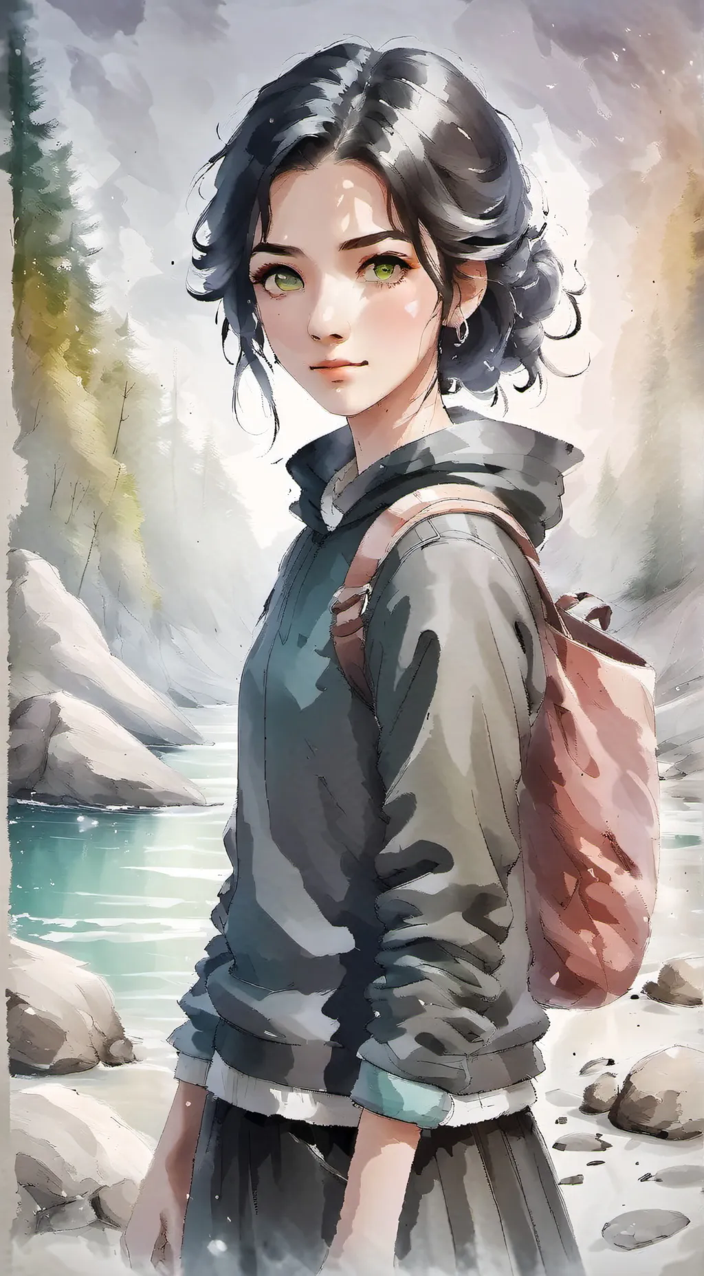 ai character: Jade background