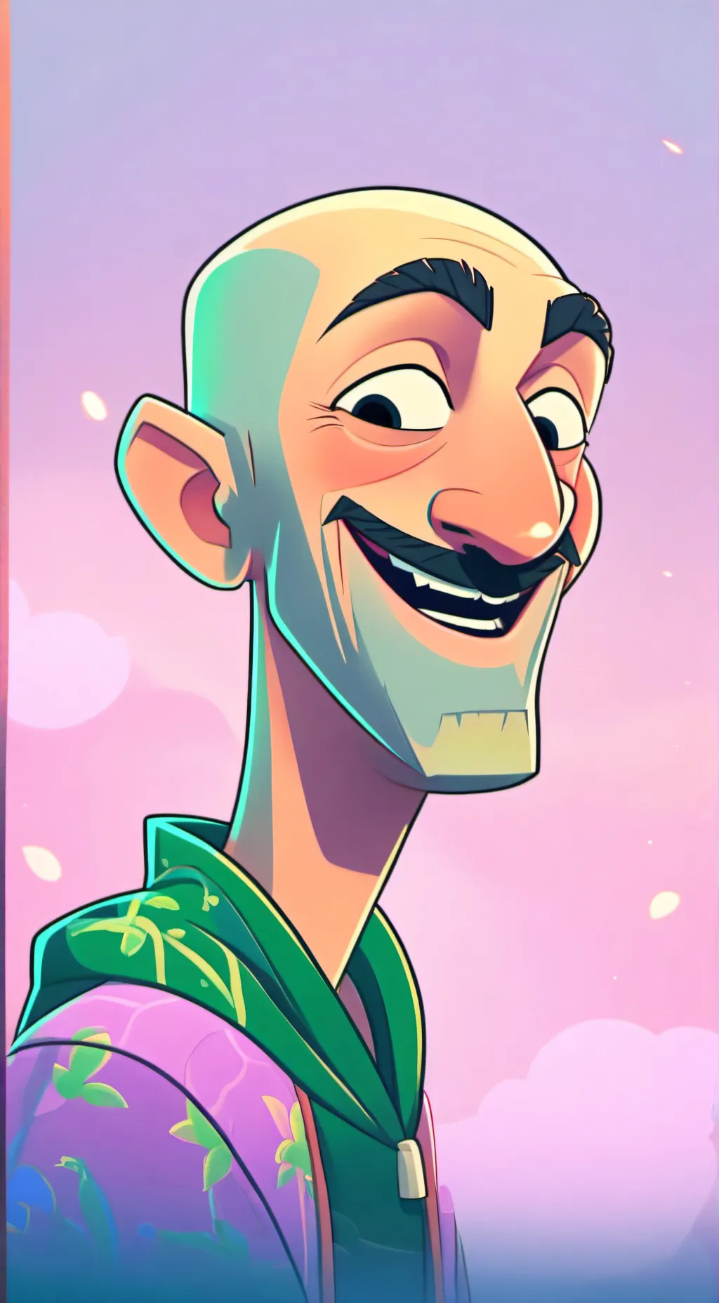 ai character: cary  background