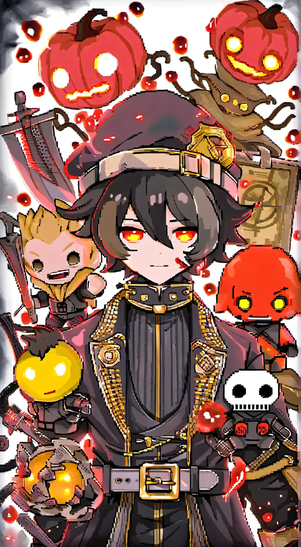 ai character: Murder drones background