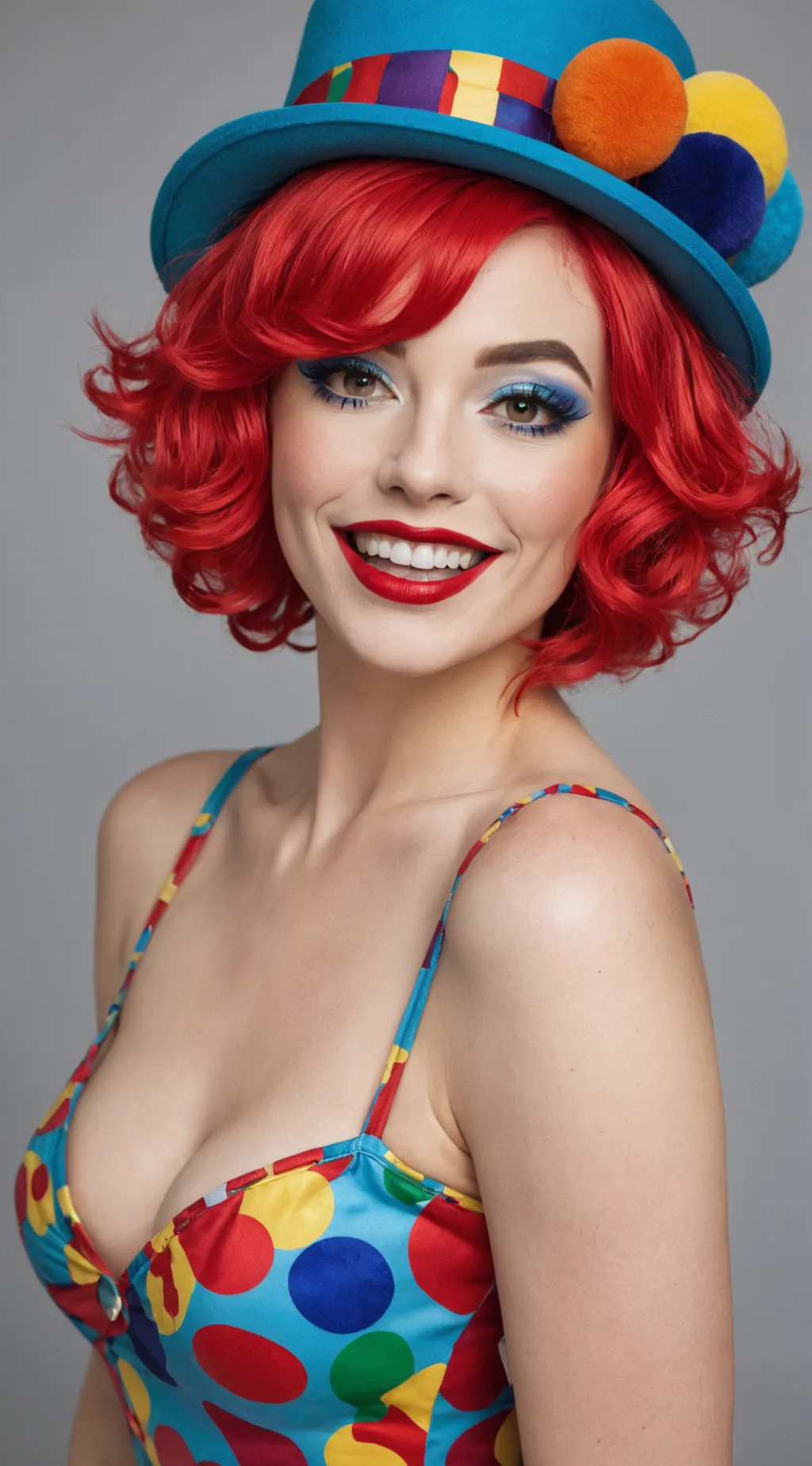 ai character: Jazzy the clown background