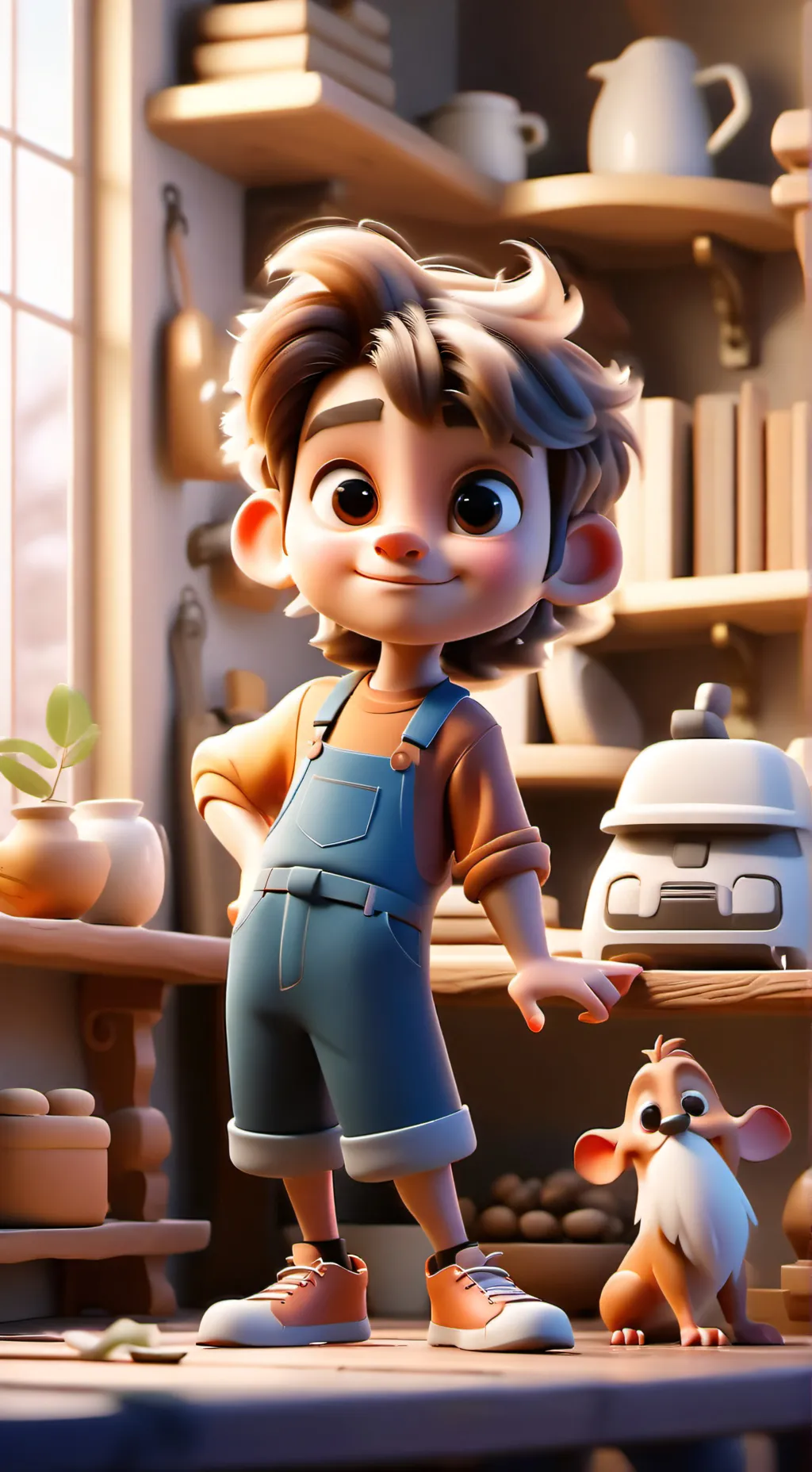 ai character: BONNIE'S BIRTHDAY  background