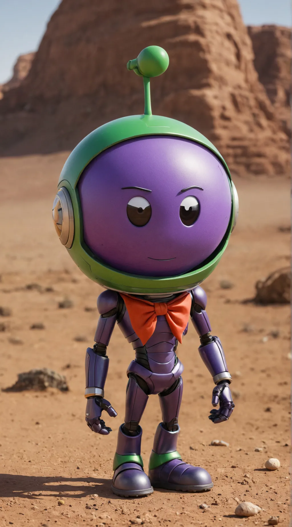 ai character: Marvin the Martian background