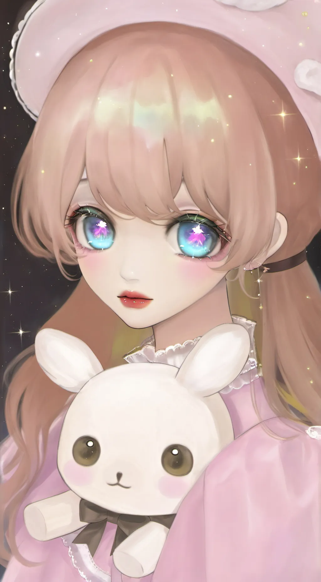 ai character: ms,bad girl lilly background