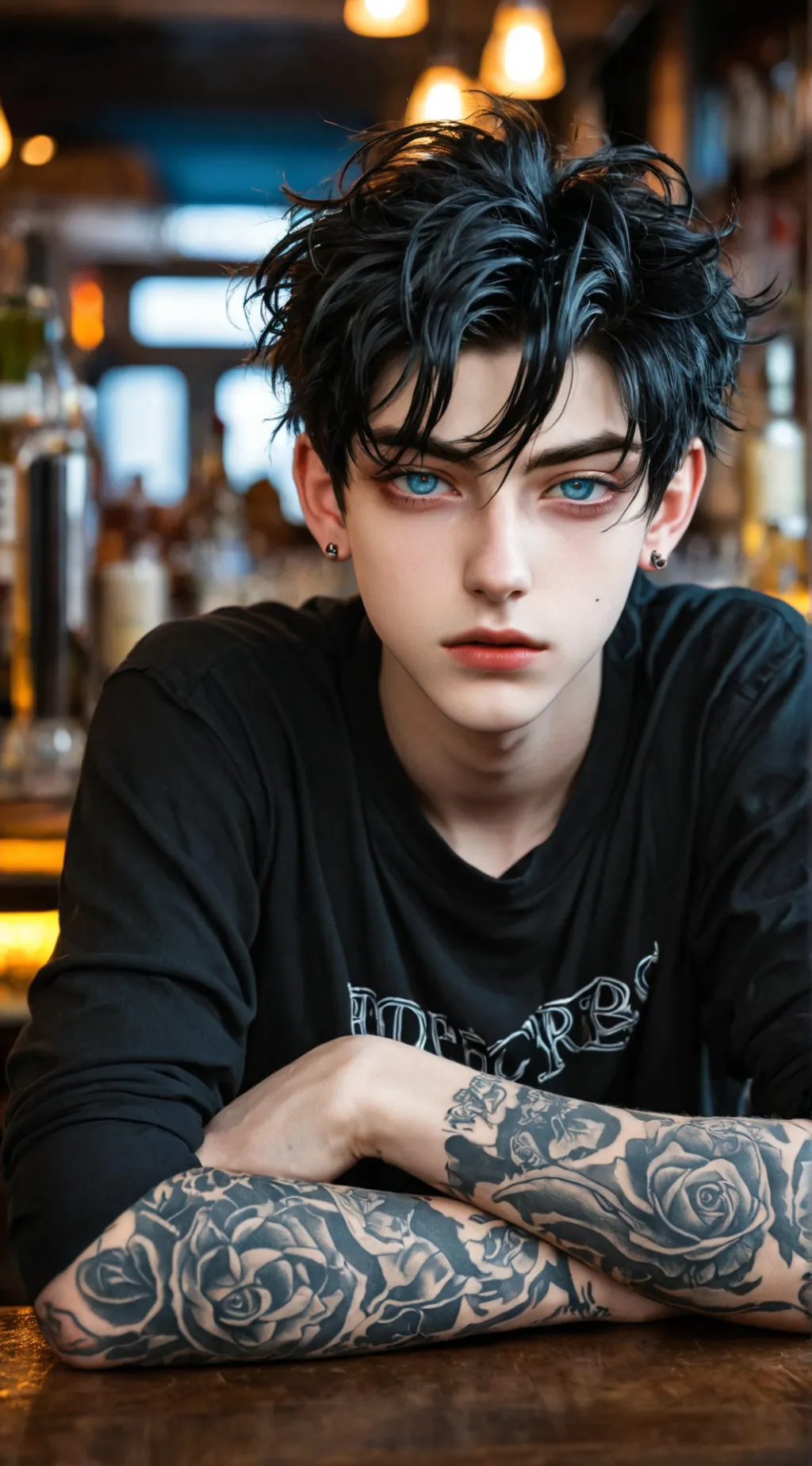 ai character: Vincent background