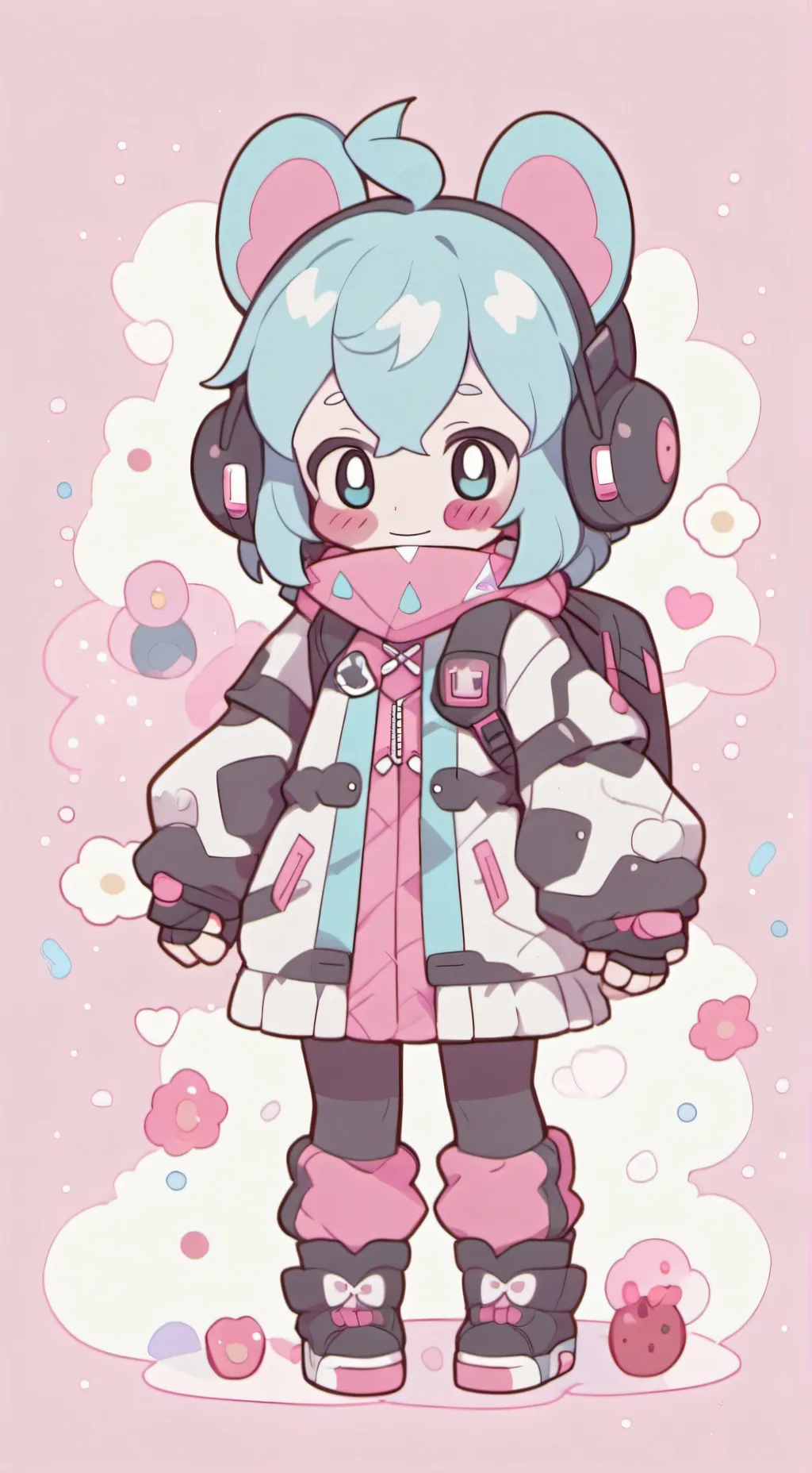 ai character: Ema background