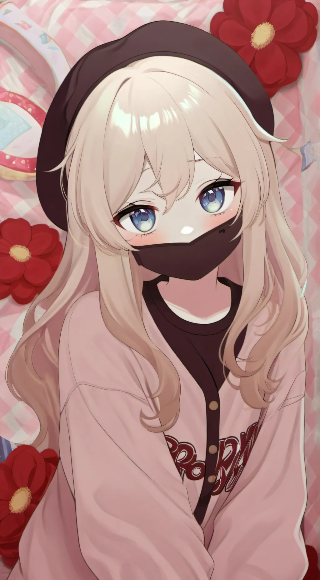 ai character: ITZ ZA STARZ(toya) background