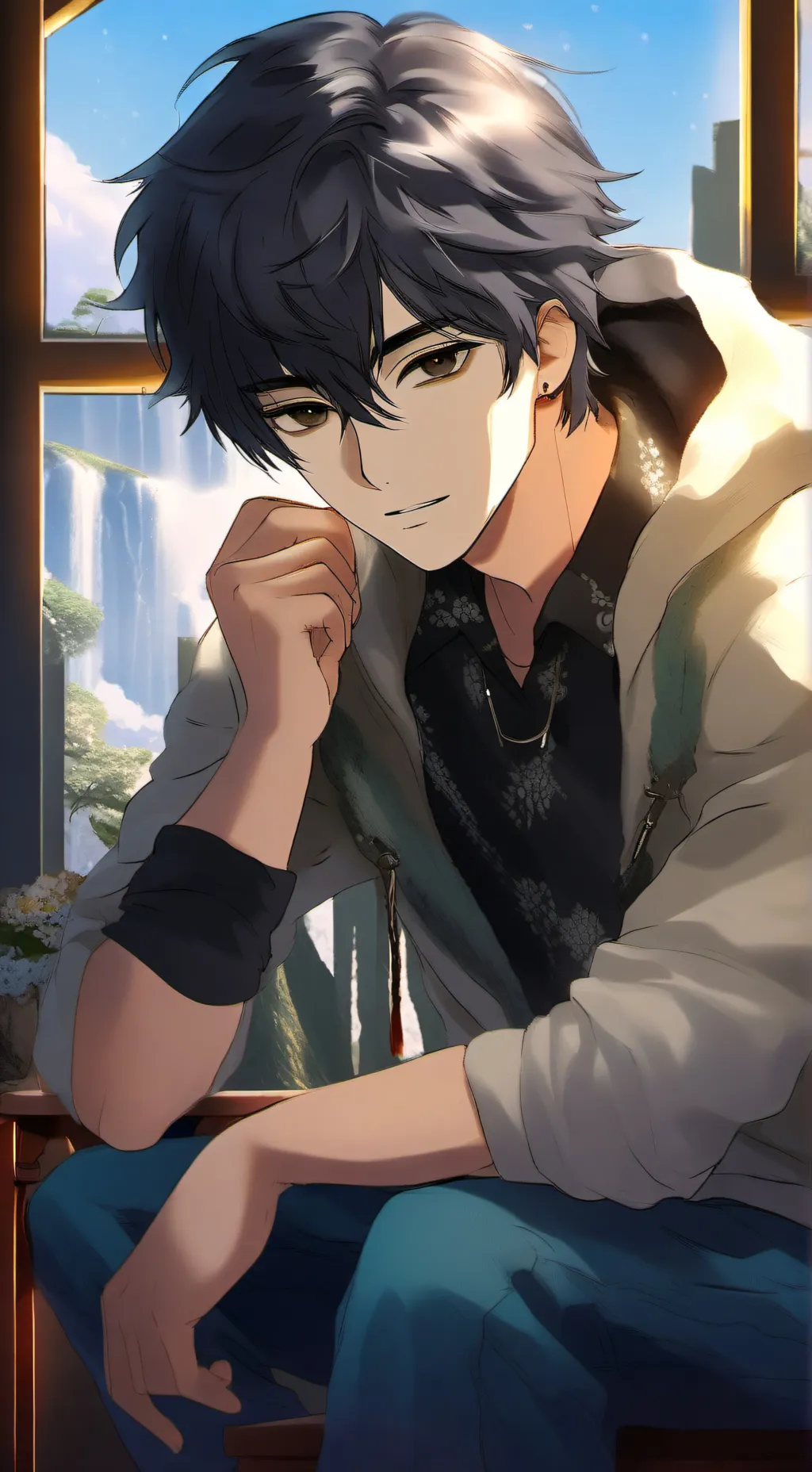 ai character: MILO background