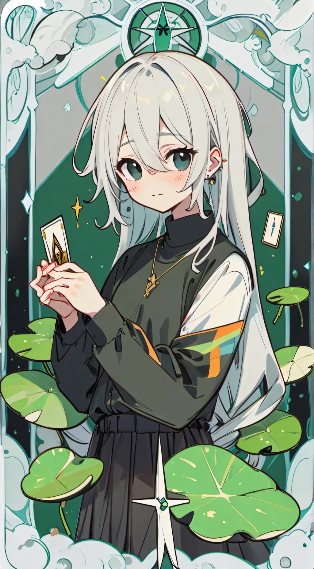 ai character: Luna background