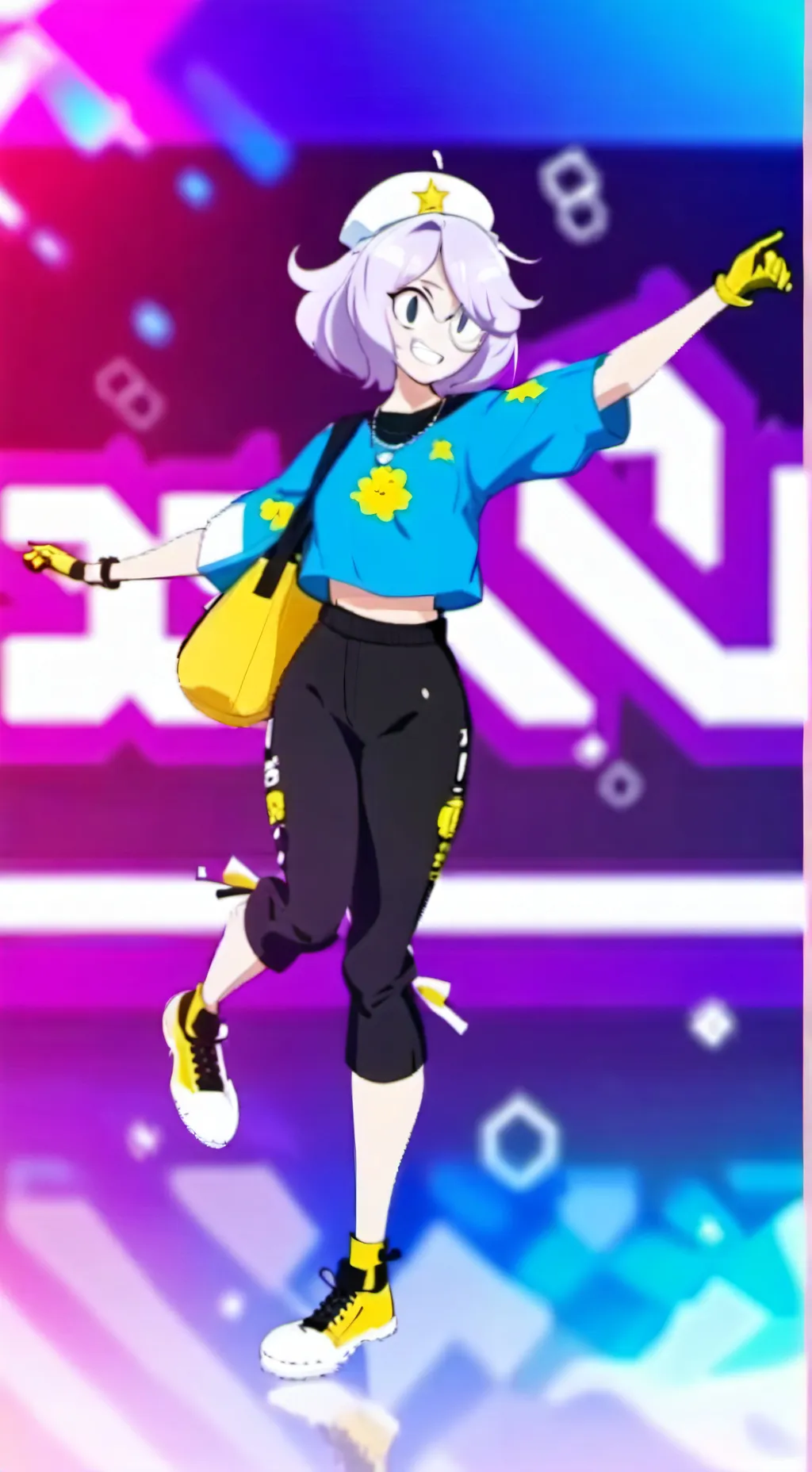 ai character: шелли гос† background