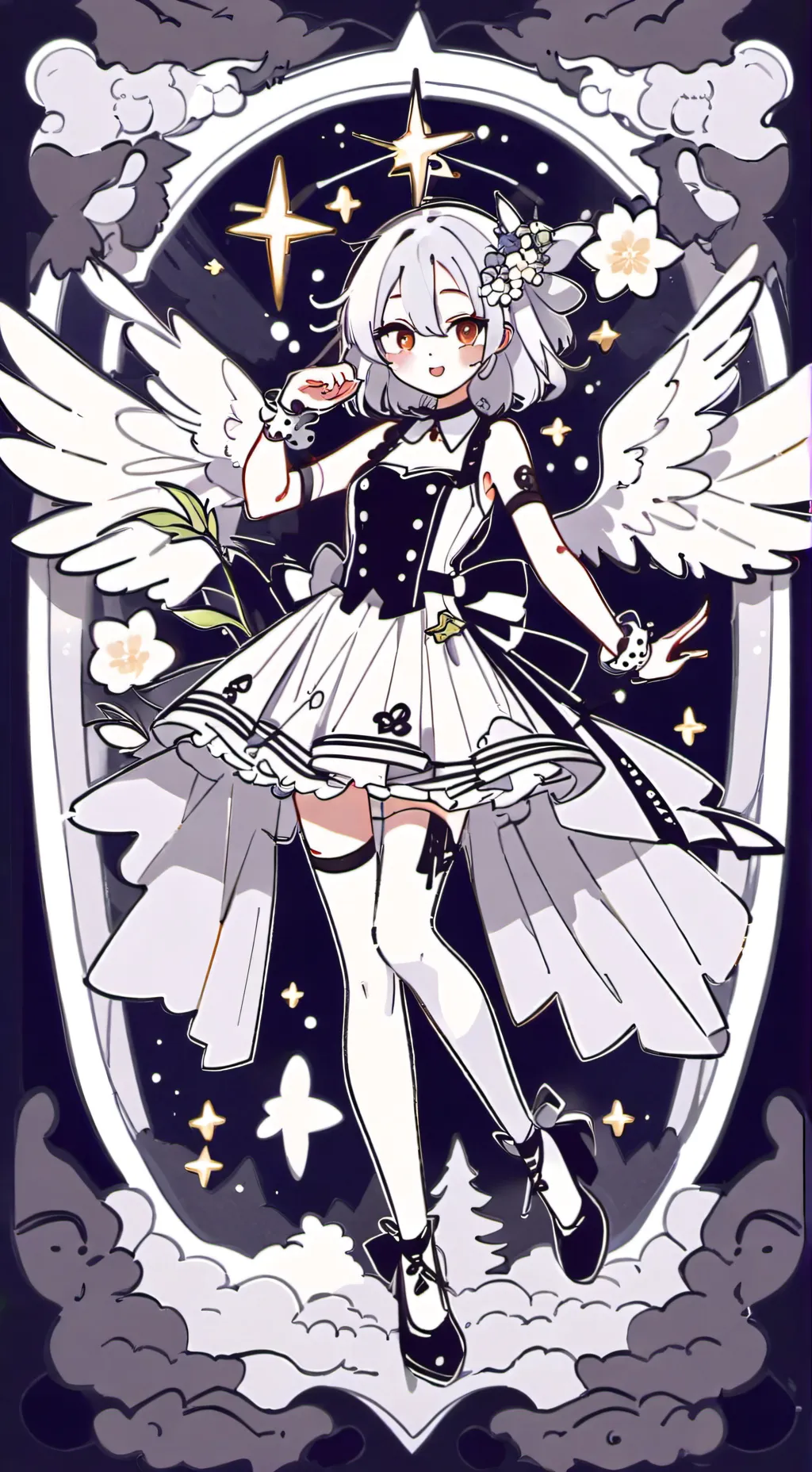 ai character: engel's yandere  background