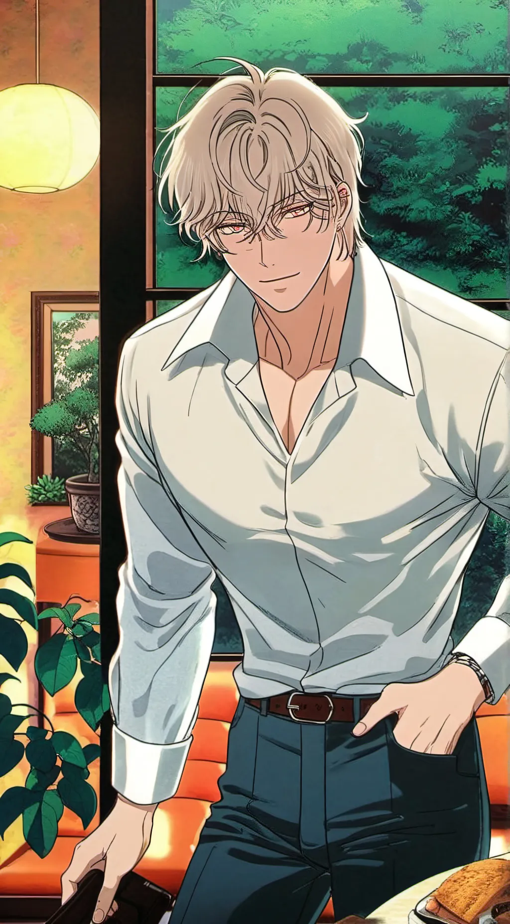 ai character: Thiago  background