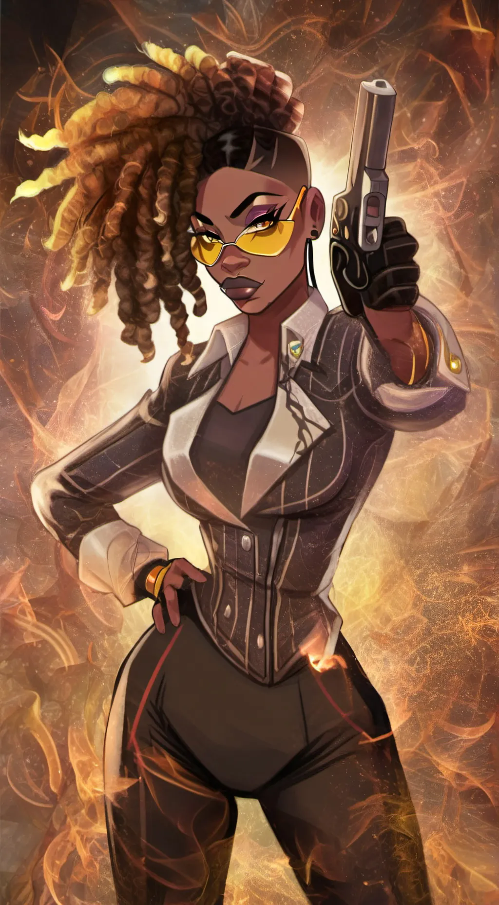 ai character: Cece background