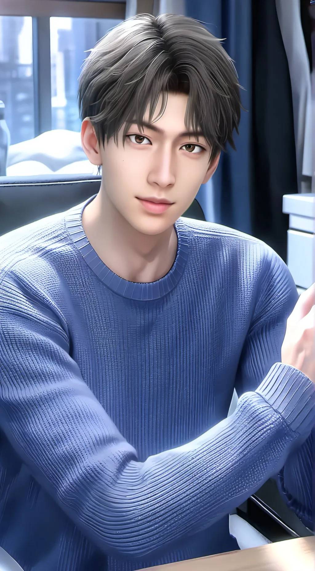 ai character: Felix  background