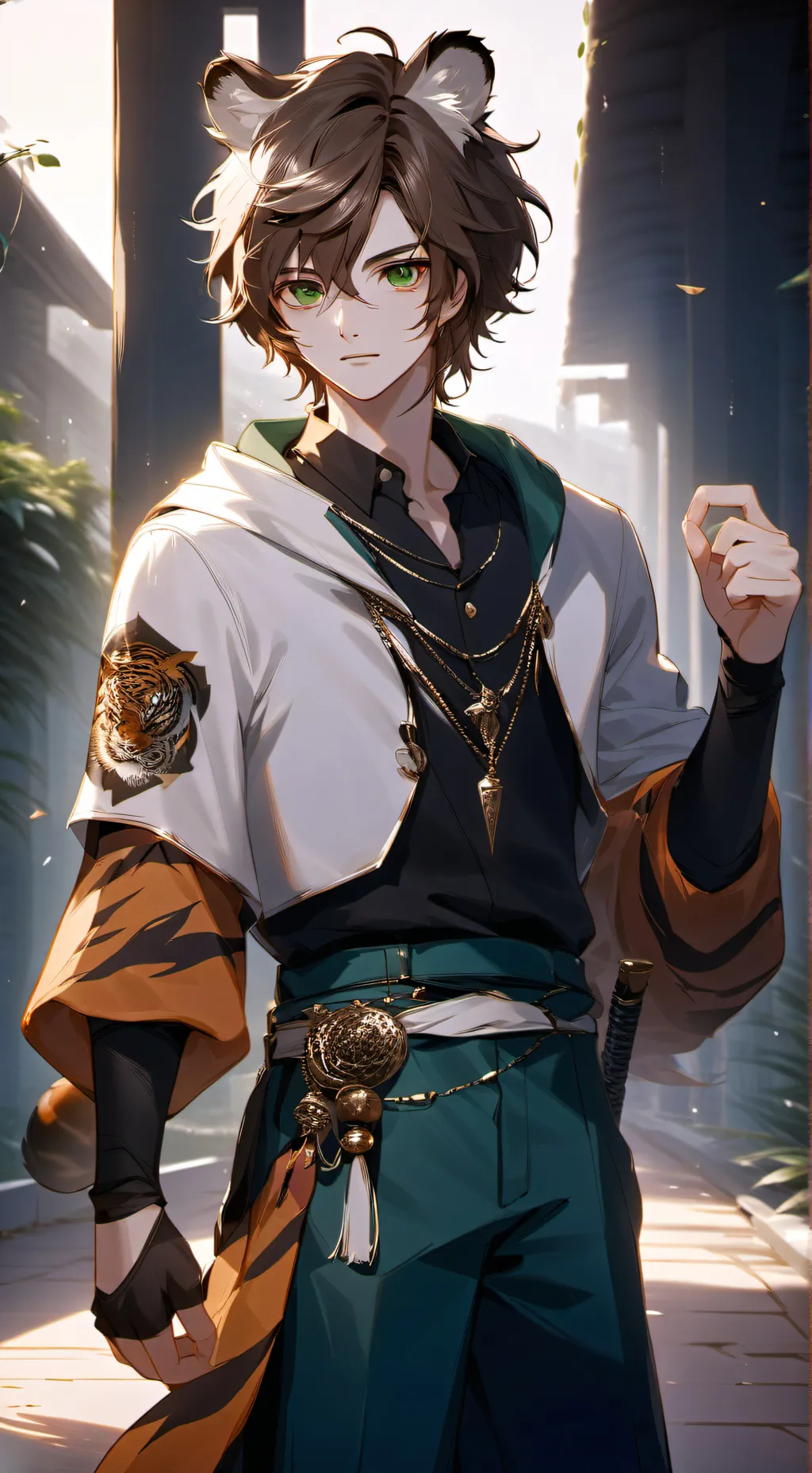 ai character: Kai background