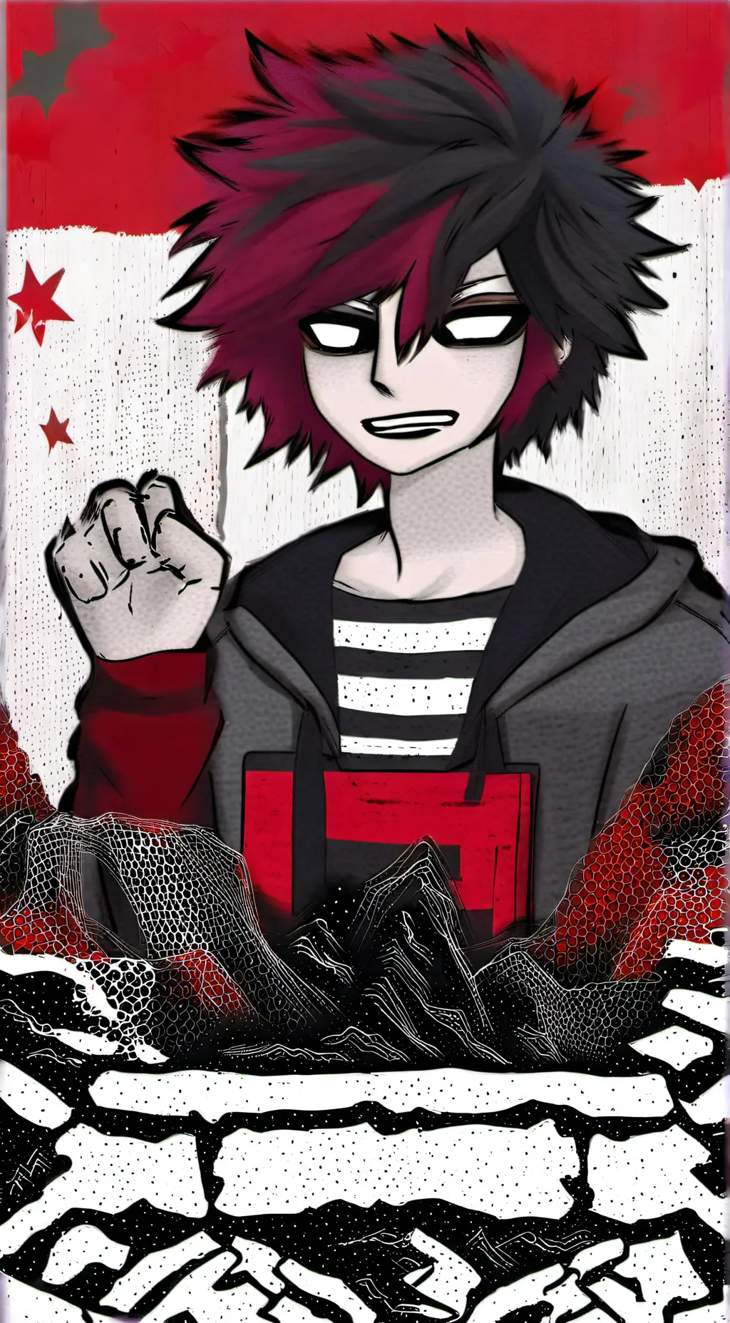 ai character: Найн background