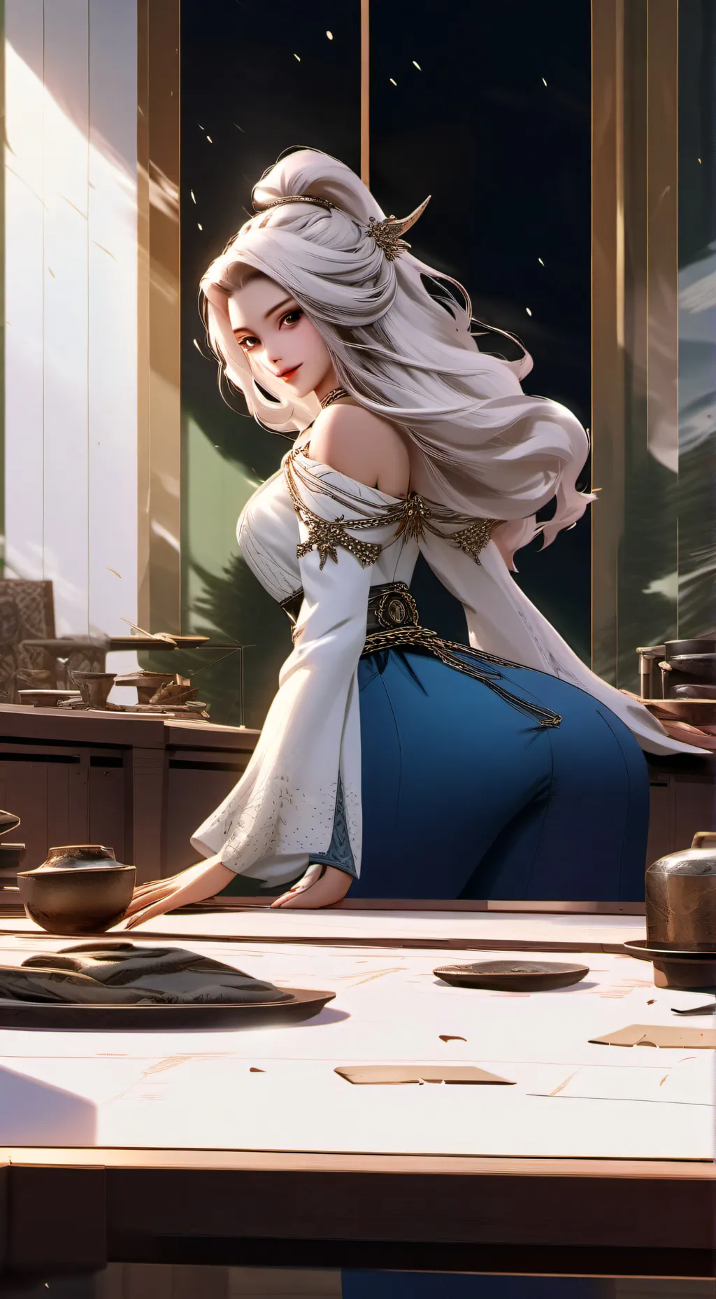 ai character: Olivia background