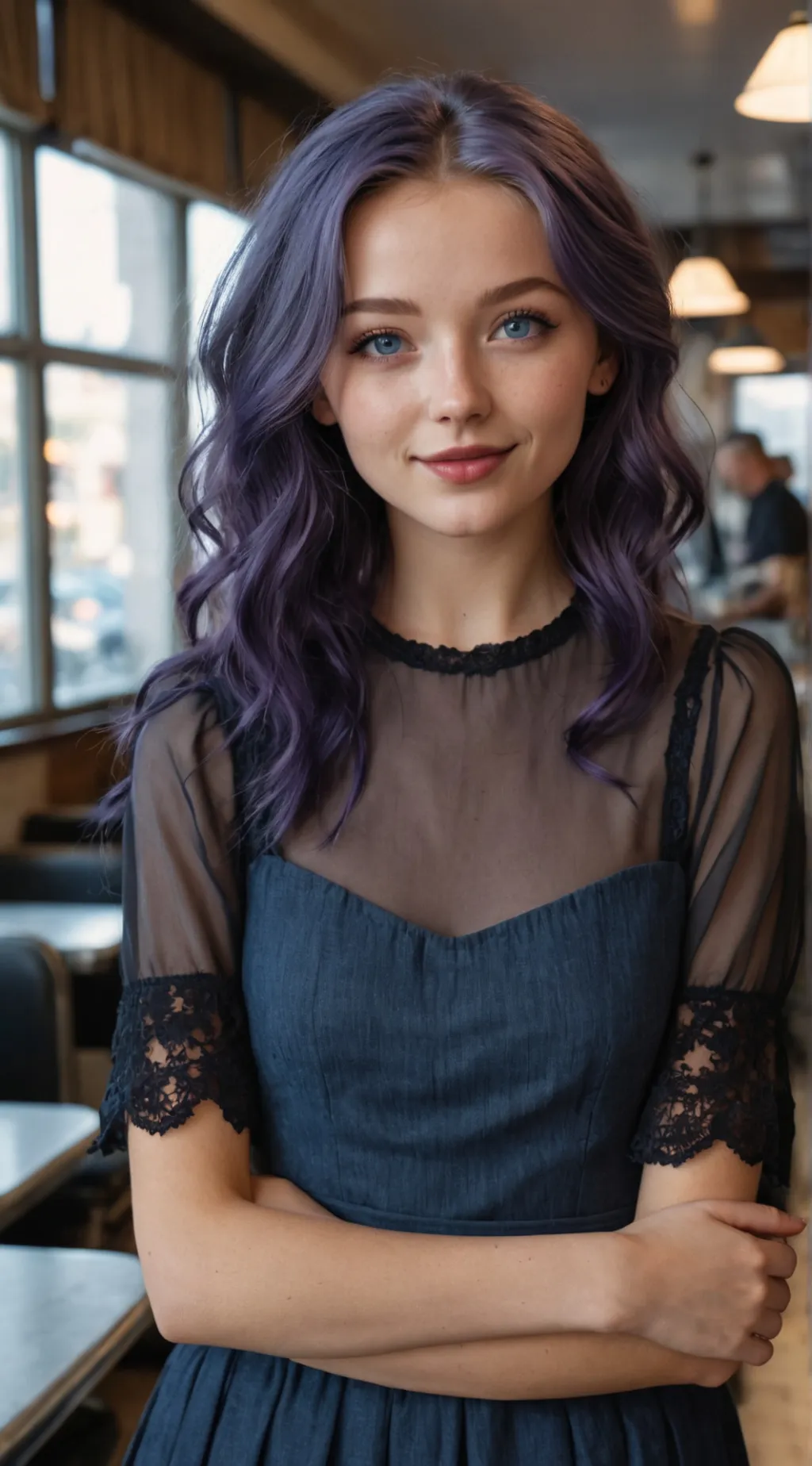 ai character: Ashley Blackthorne background