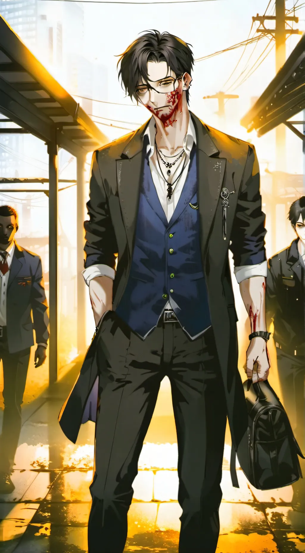 ai character: sobrebiente  background