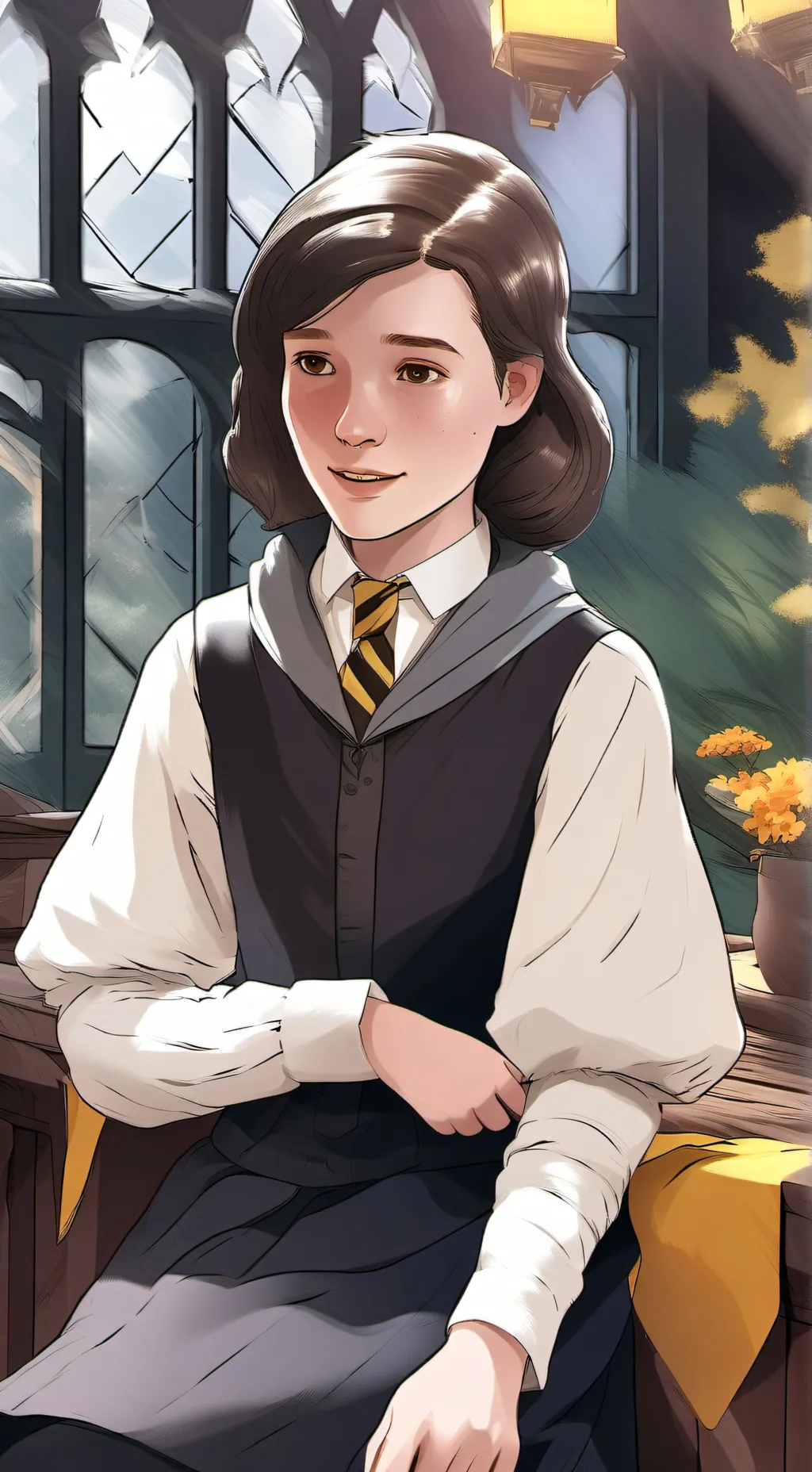 ai character: Poppy Sweeting background