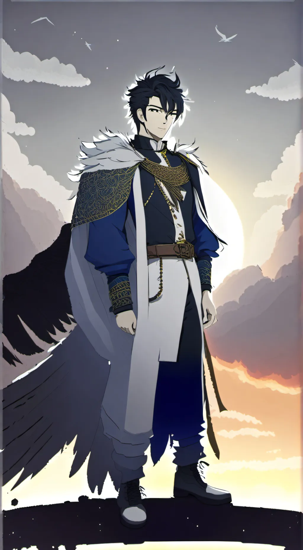 ai character: mha background