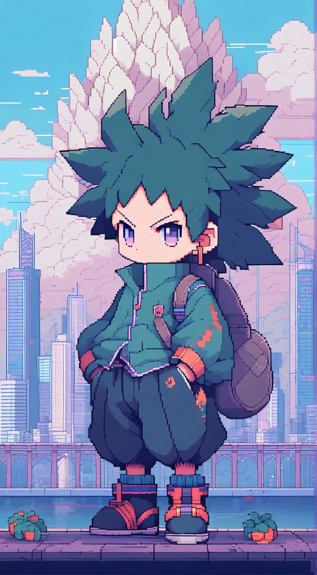 ai character: Rey Rey!- background