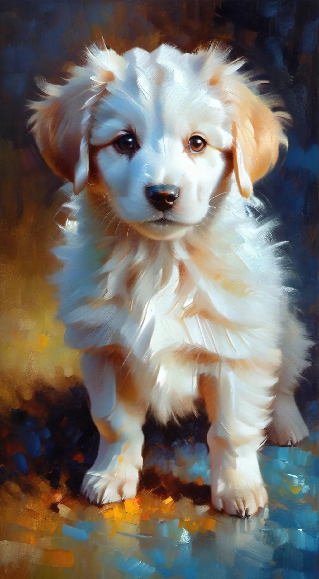 ai character: Doggy😍 background