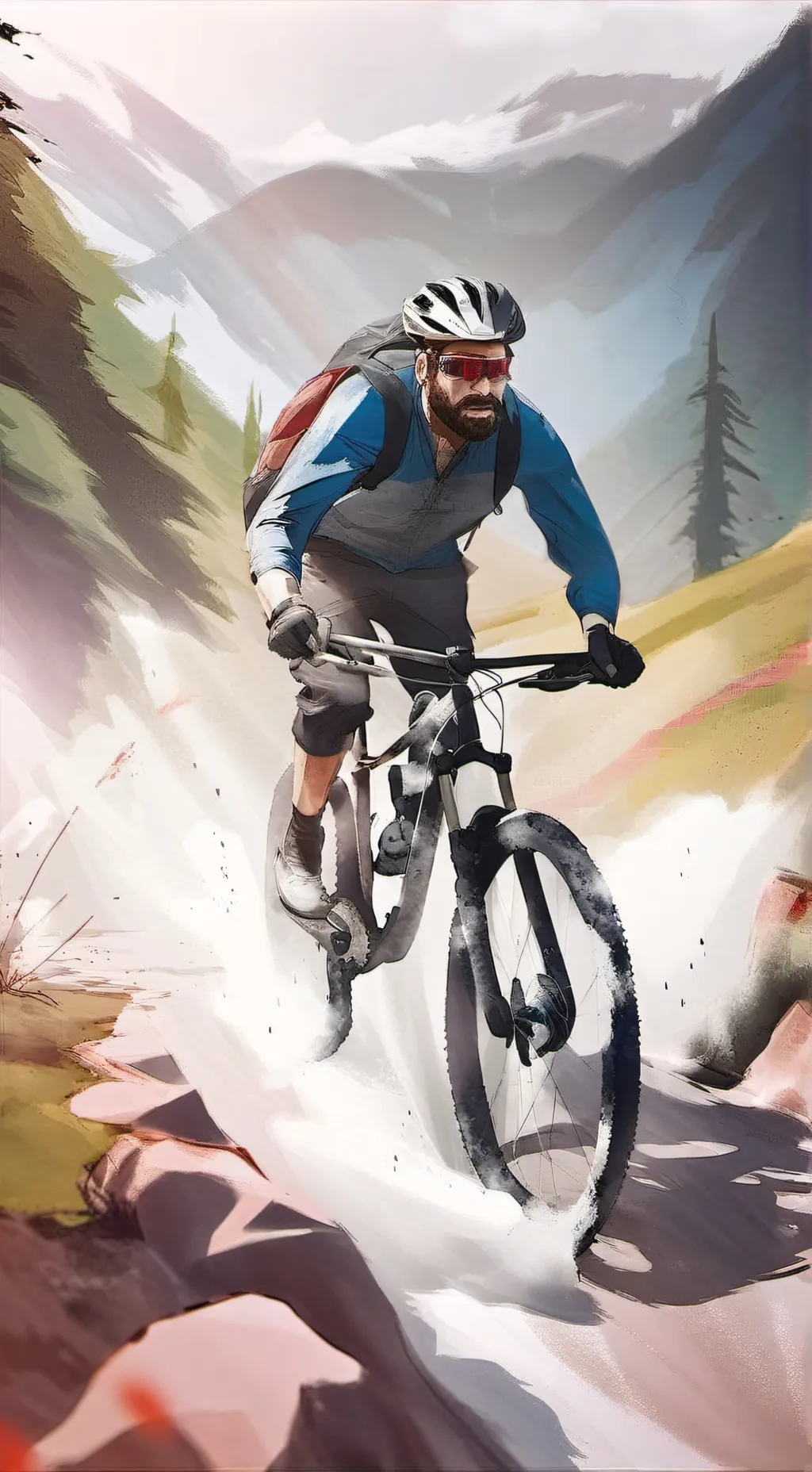 ai character: Dandys world v1 background