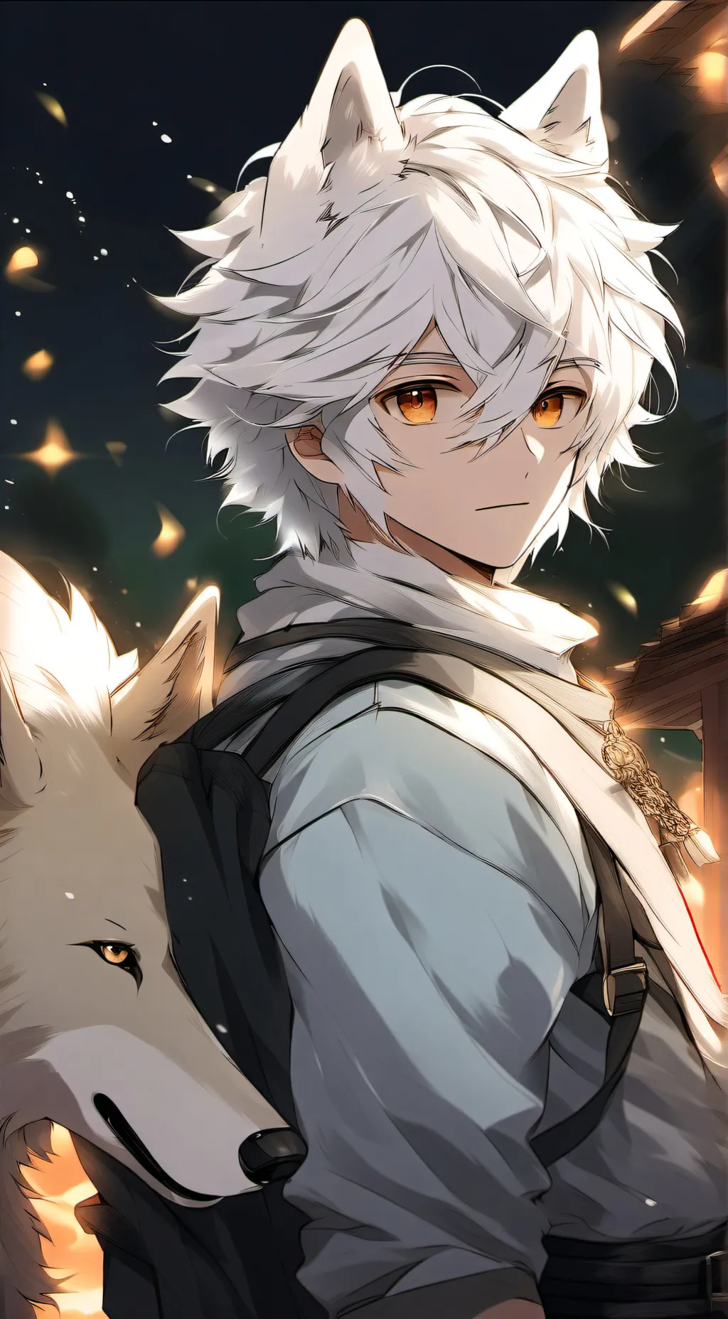 ai character: Axel  background