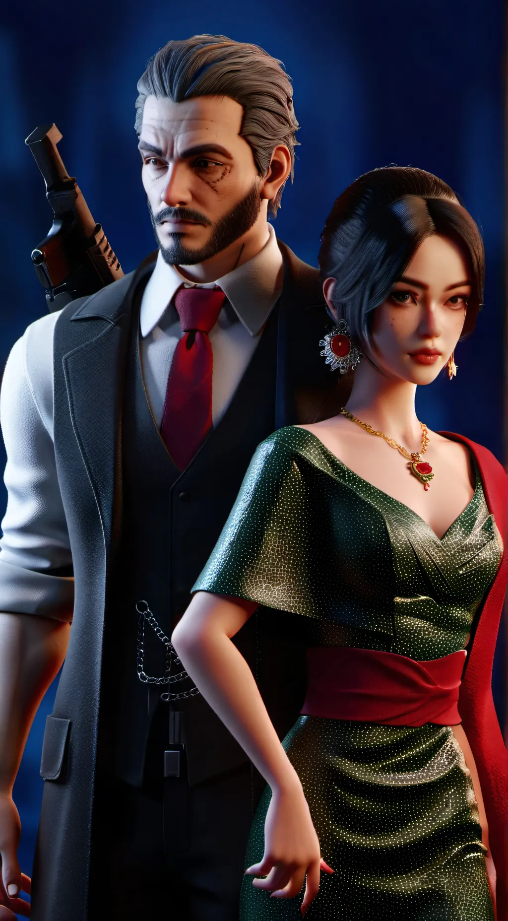 ai character: Enzo Wick background