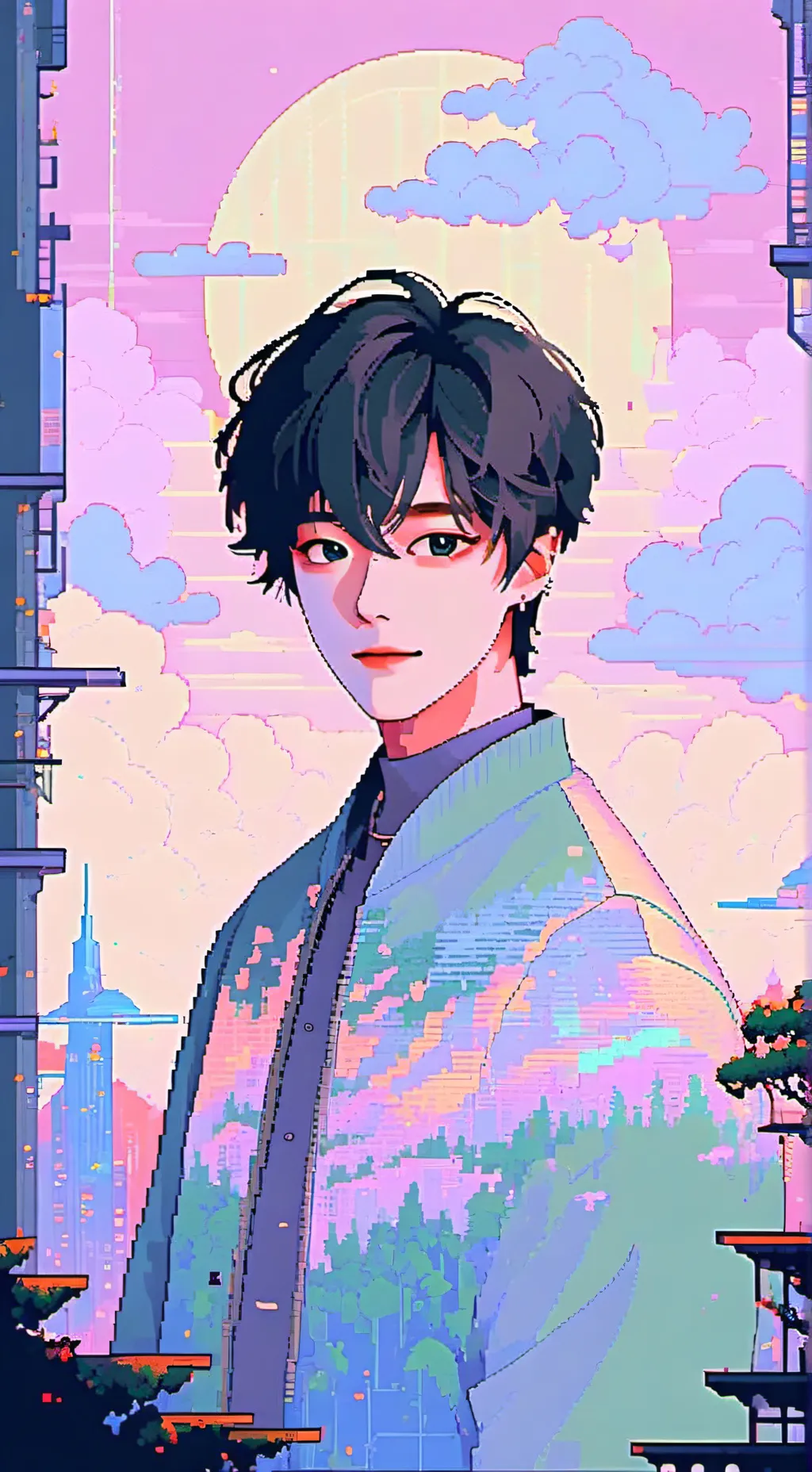 ai character: I.N🦊☺️ background