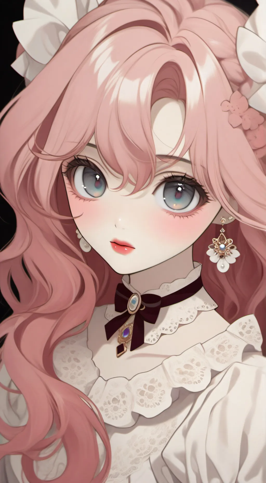 ai character: ¤ Meownie ¤ background