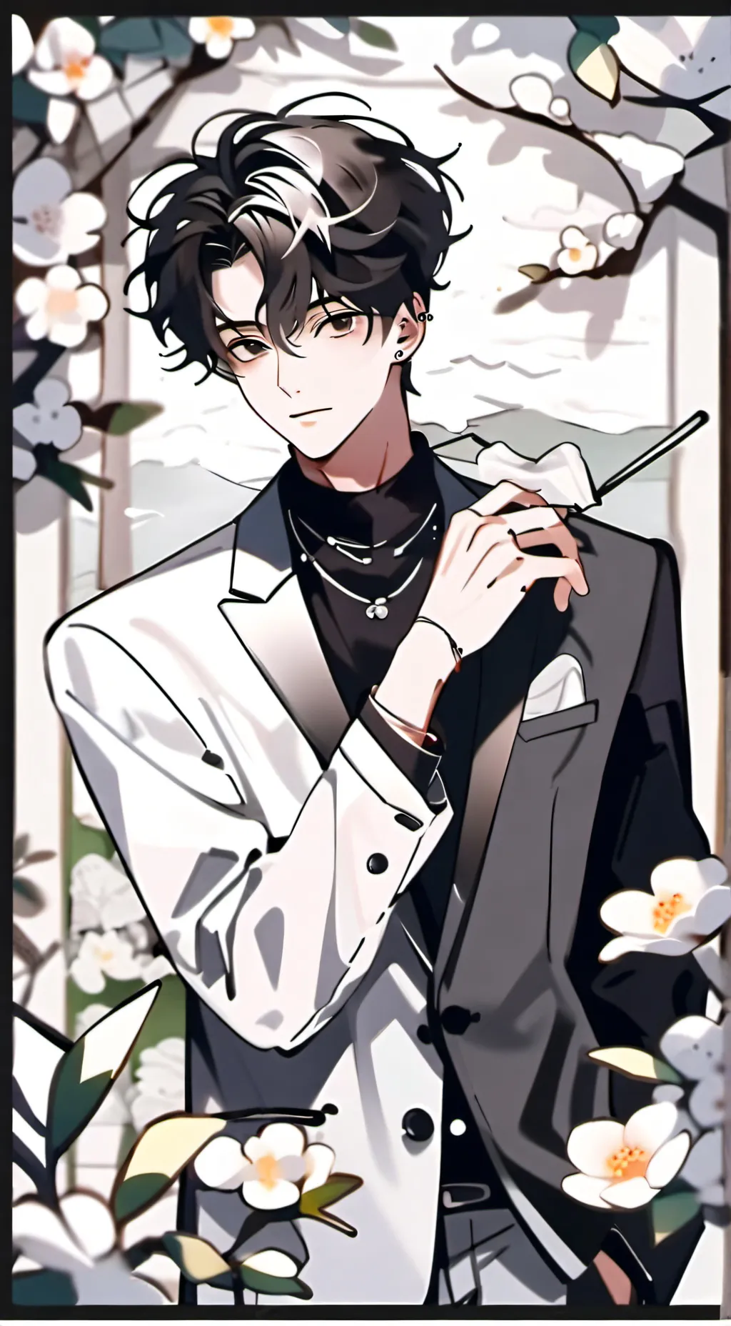 ai character: Leo background