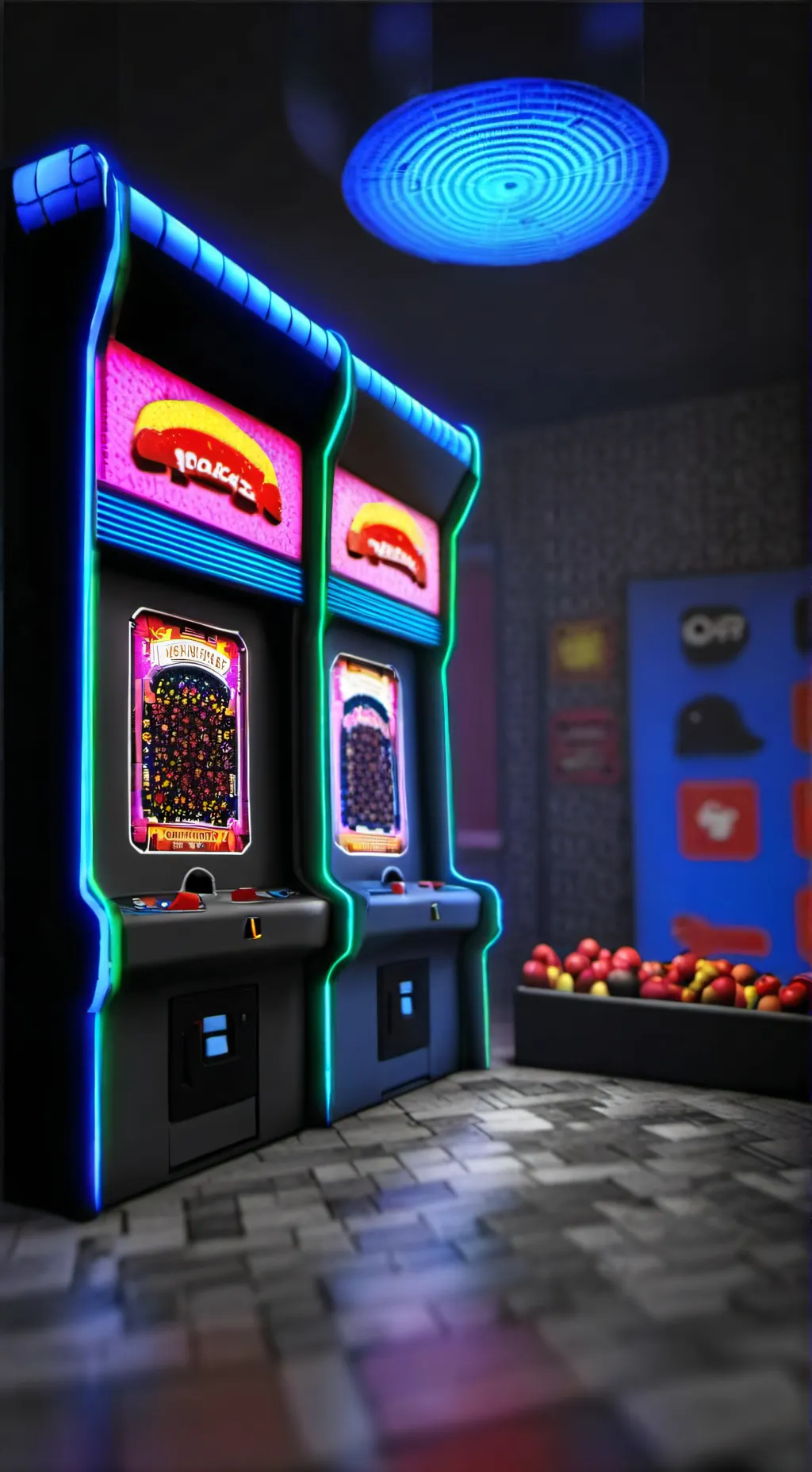 ai character:  puppet￼ background