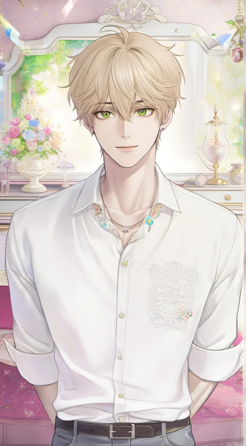 ai character: Max background