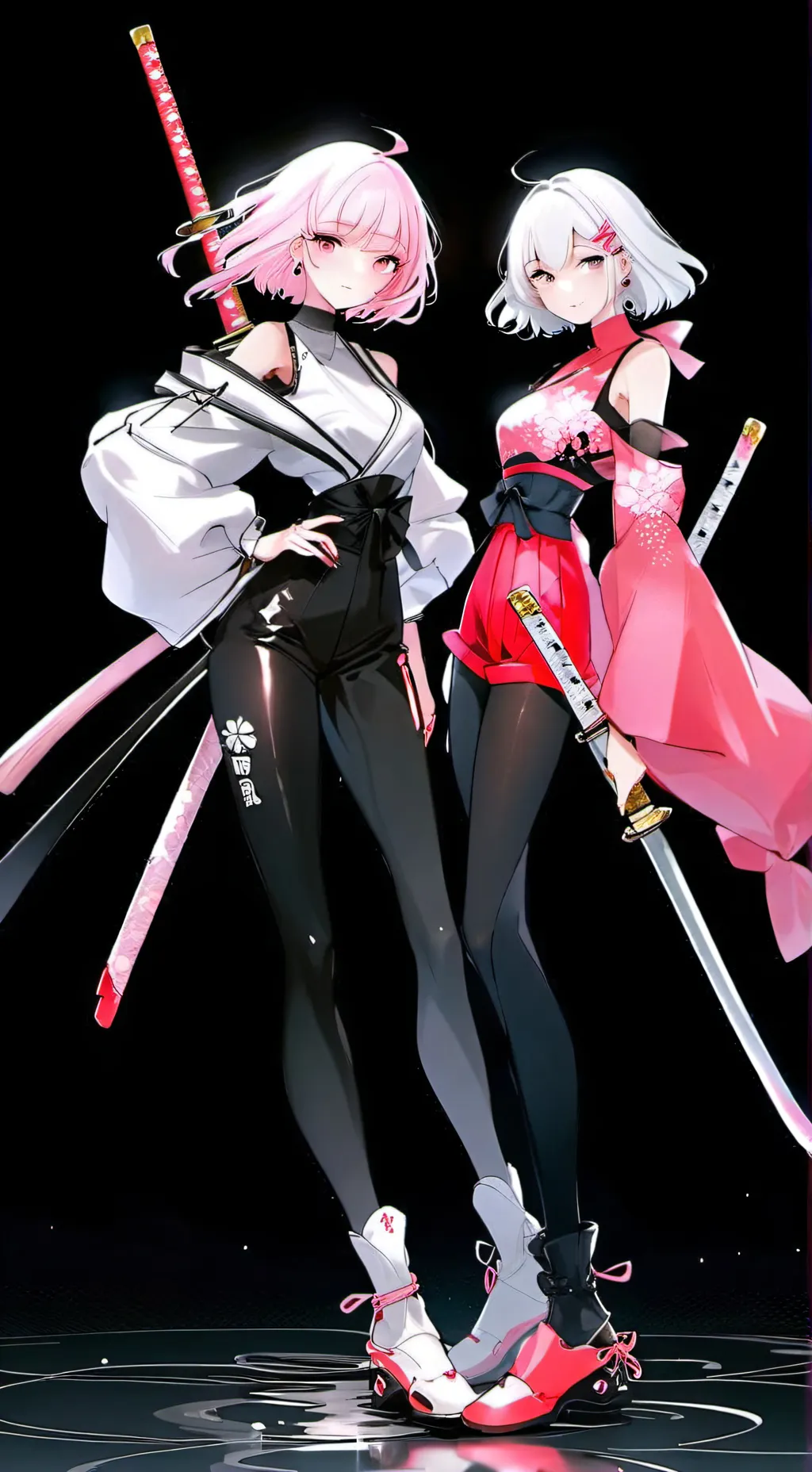 ai character: aria and kipp background