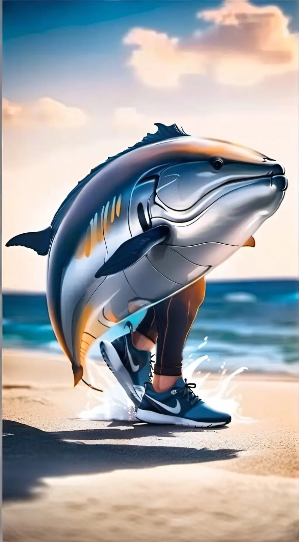 ai character: tralalero background