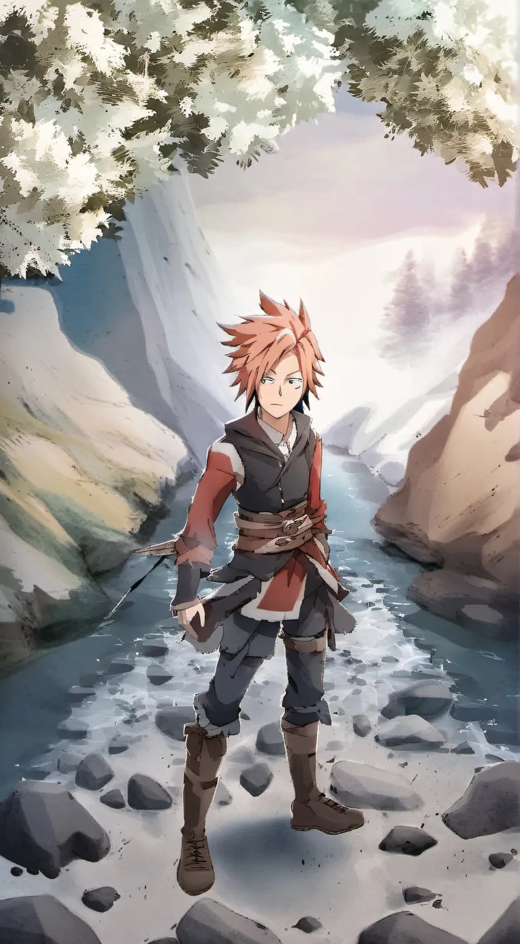 ai character: Denki background