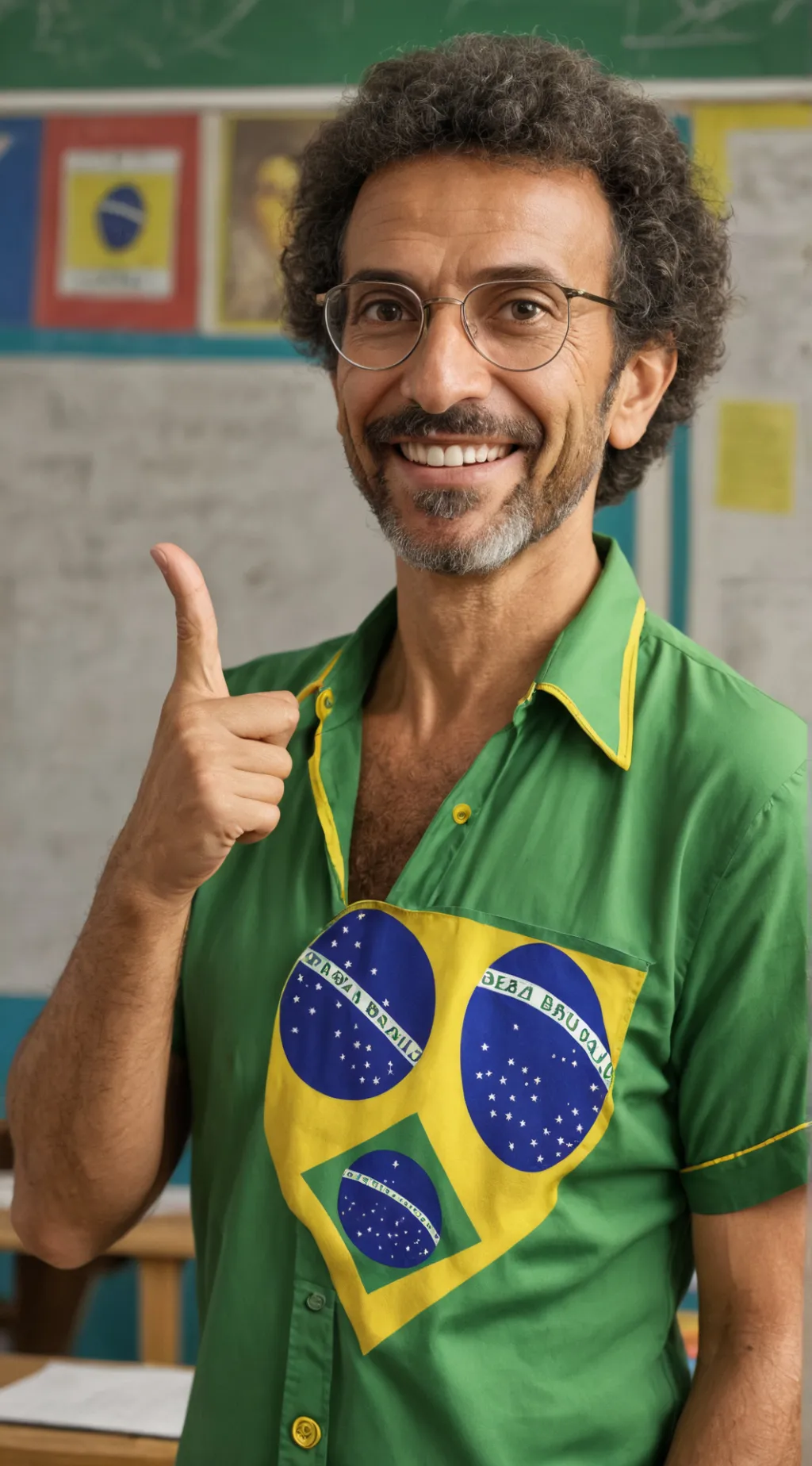 ai character: Dr. Memebrazil background