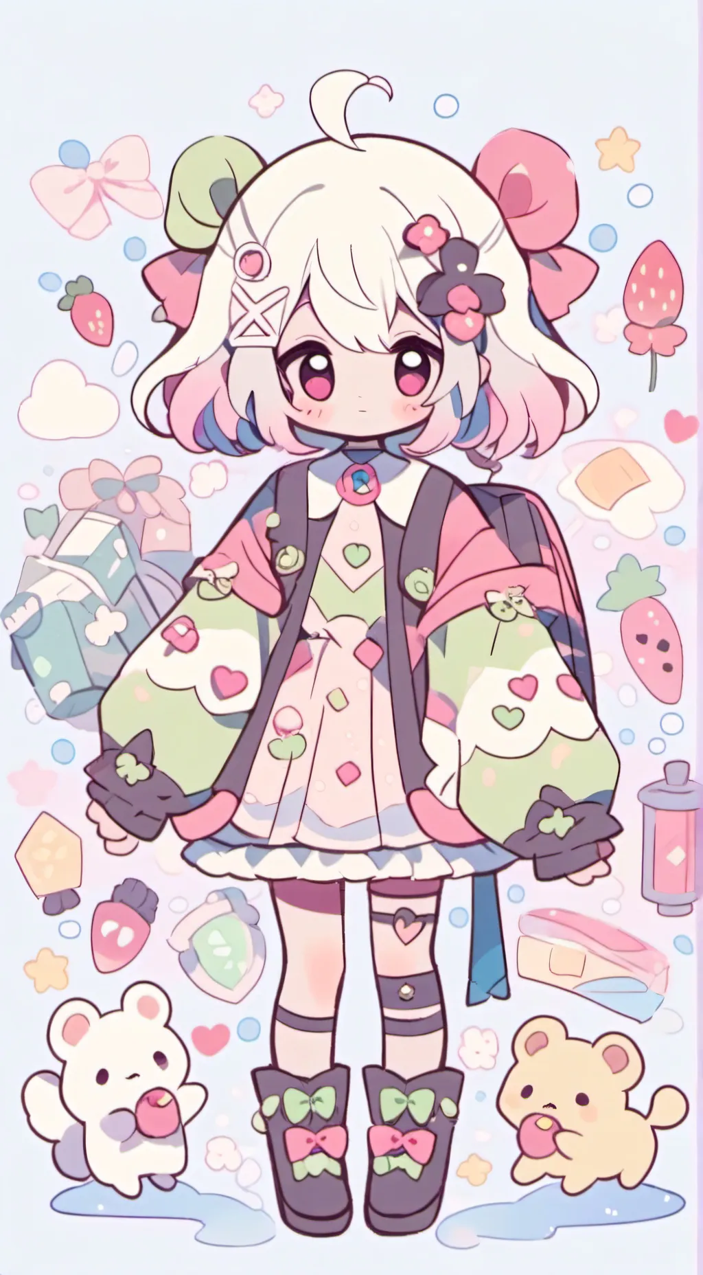 ai character: adek mu background