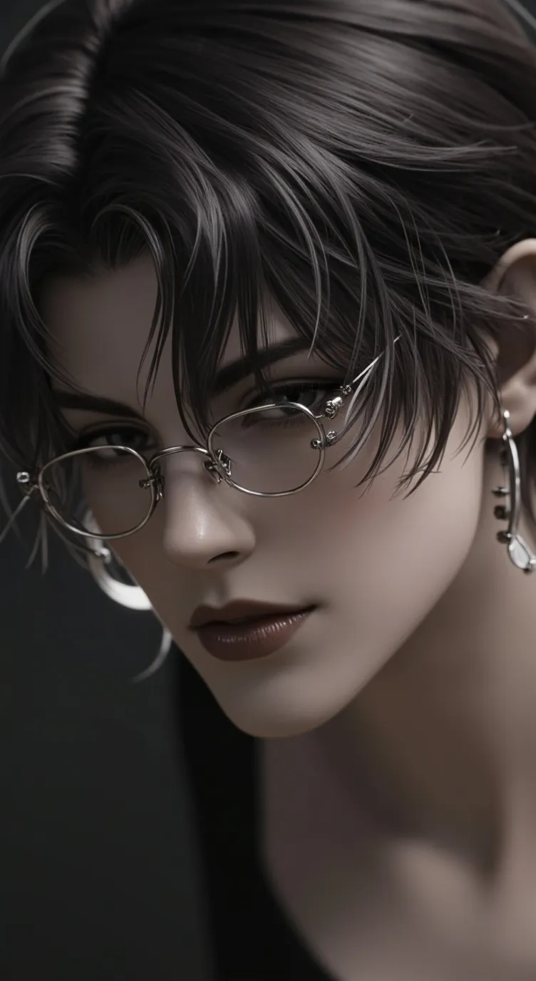 ai character: Dark  background