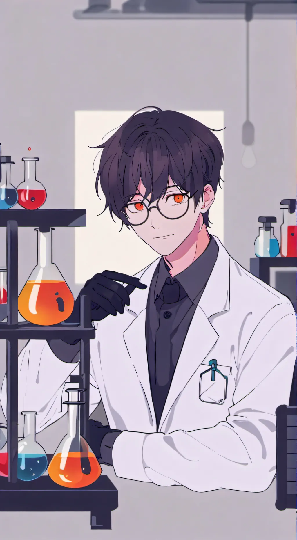 ai character: Syringeon x y/n background