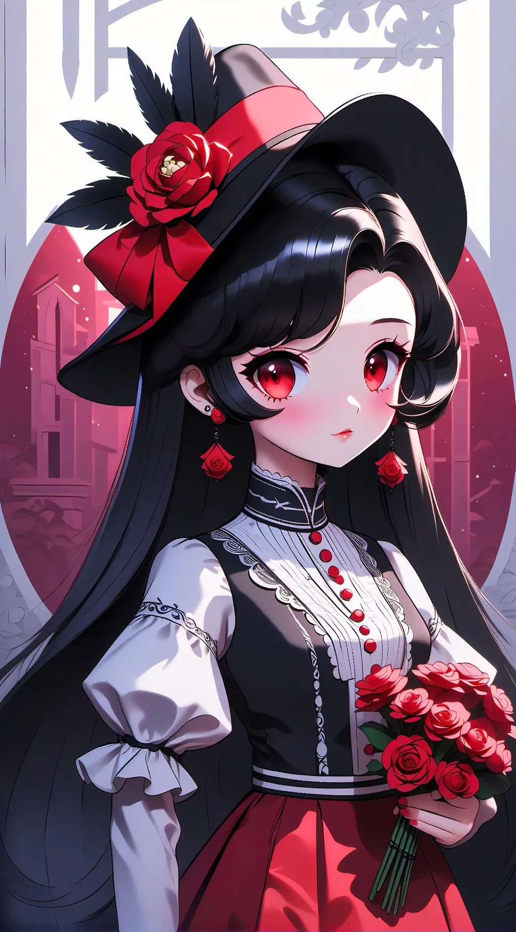 ai character: 🎀🔪 Dollhouse 🎀 background