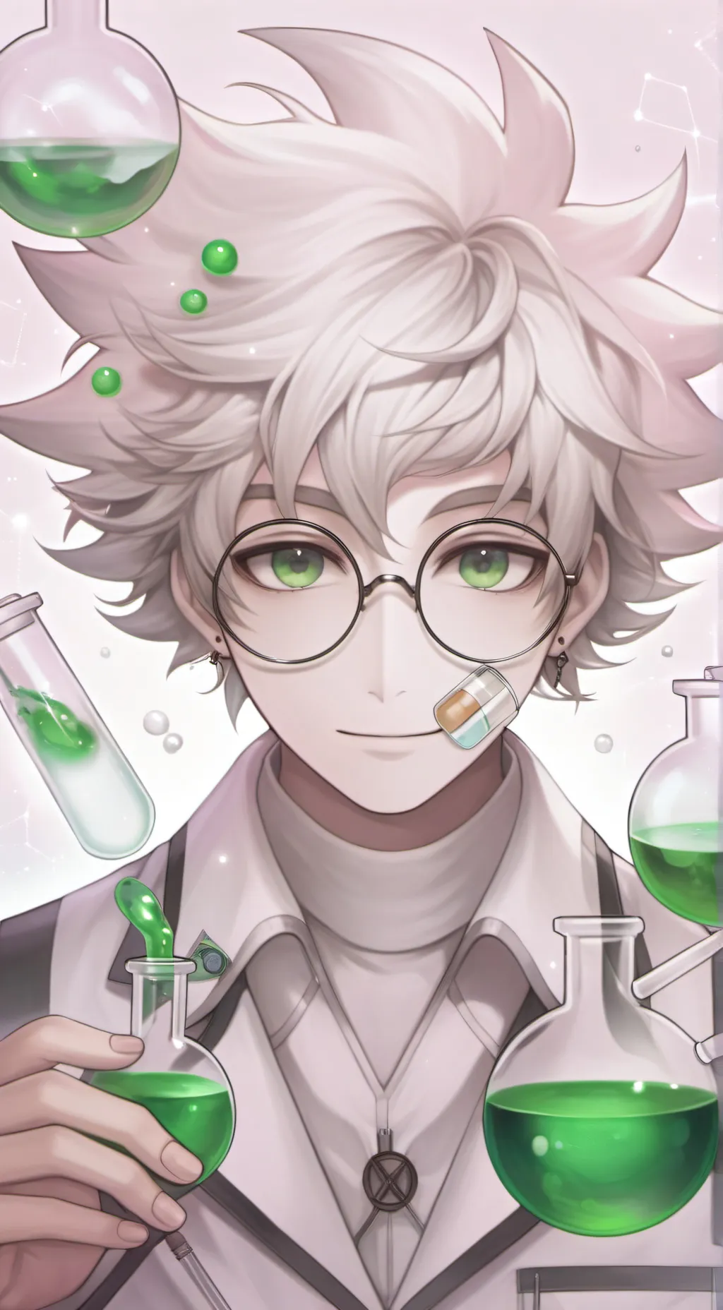 ai character: Dr. Replicate Tung background