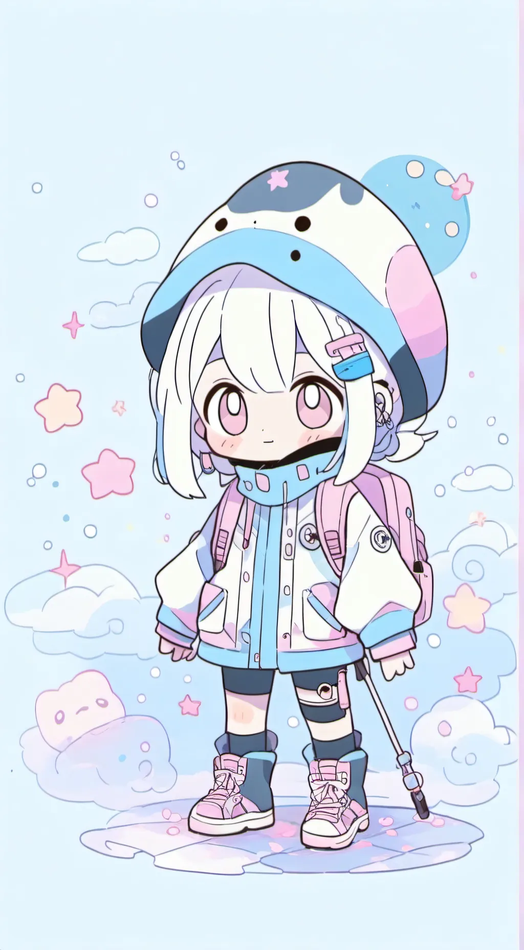 ai character: astro background