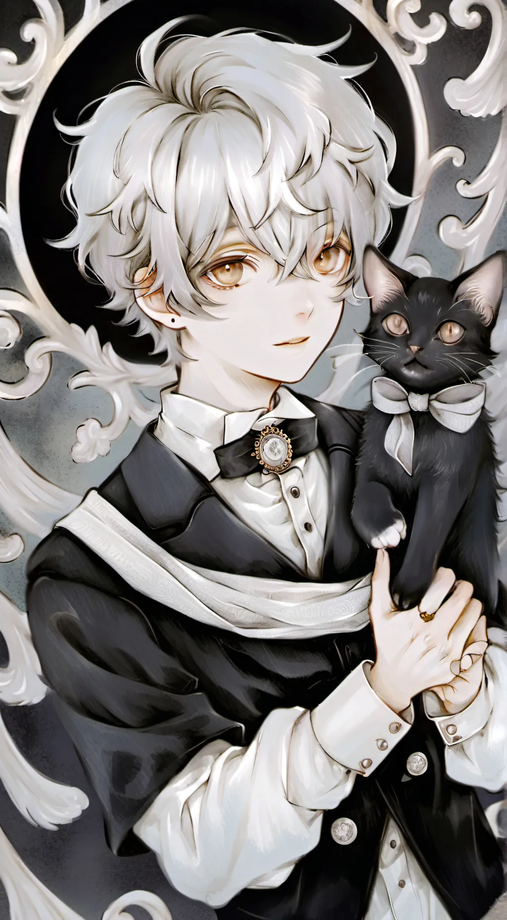 ai character: ★Isaac★ background