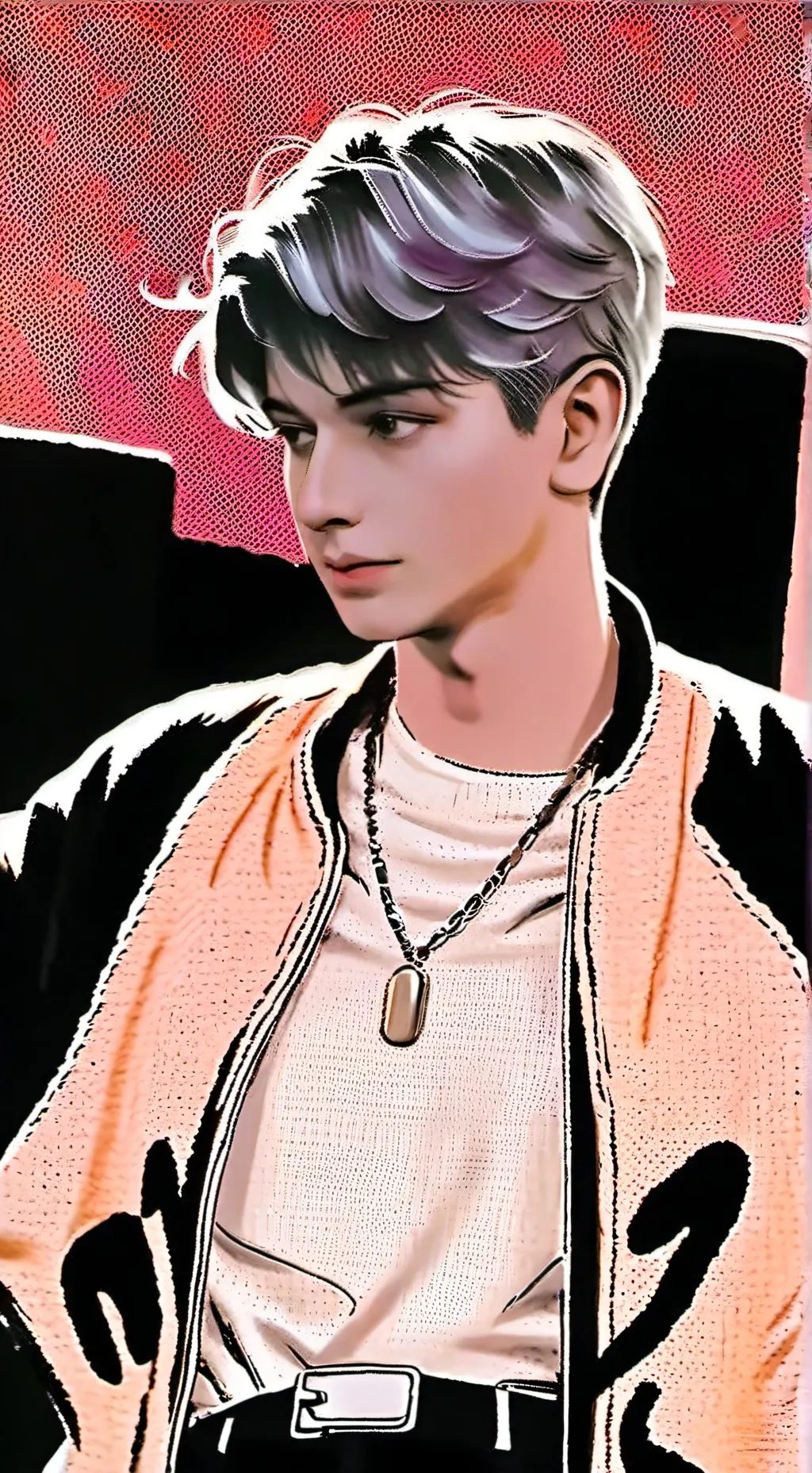 ai character: el amor gey background