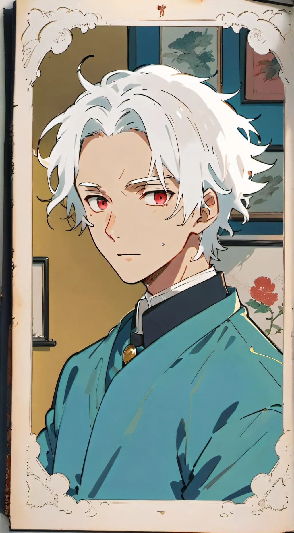 ai character: leo background